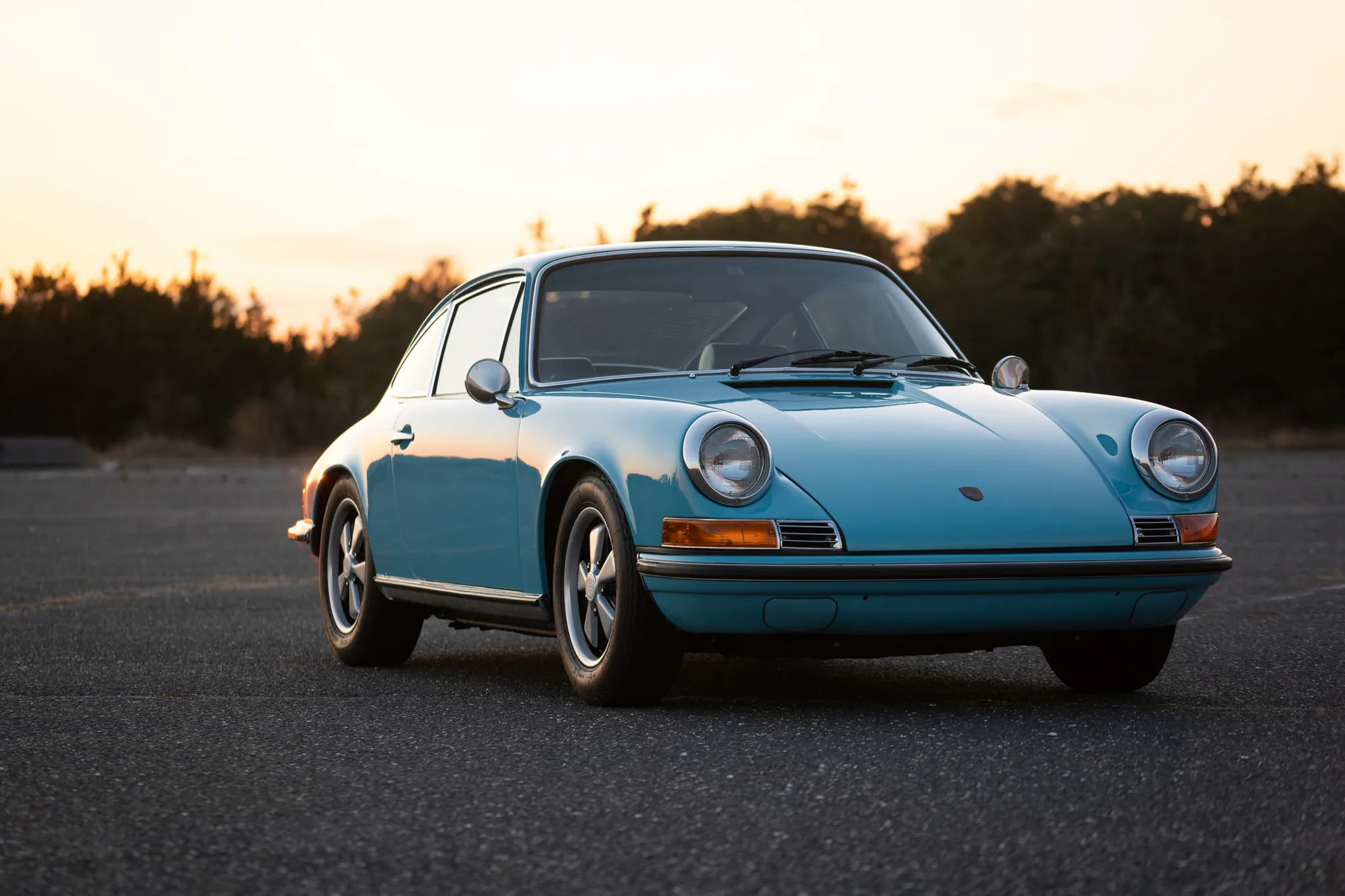 1969 Porsche 911S Coupe in Crystal Blue