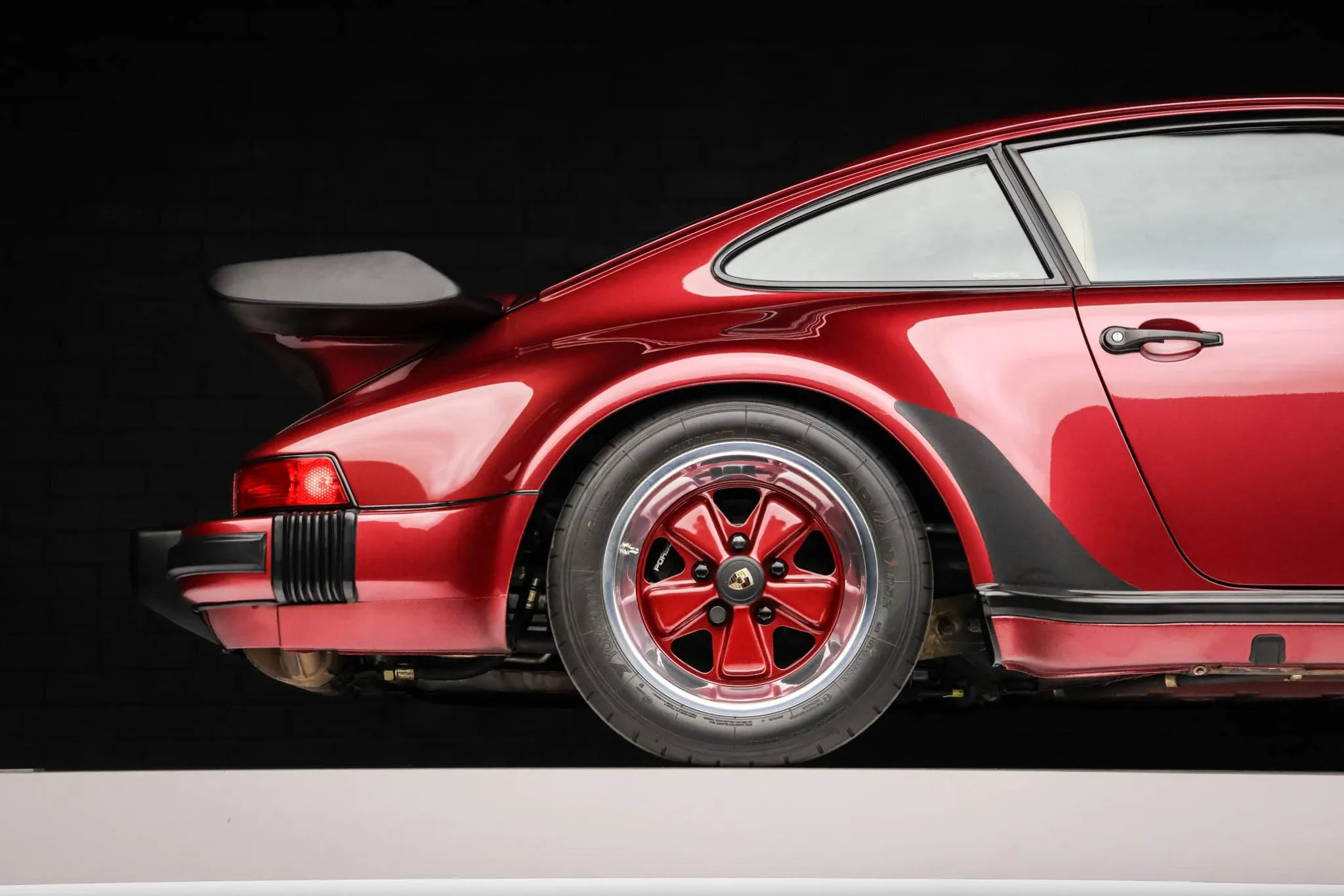 1989 Porsche 911 Turbo Coupe In Velvet Red Metallic