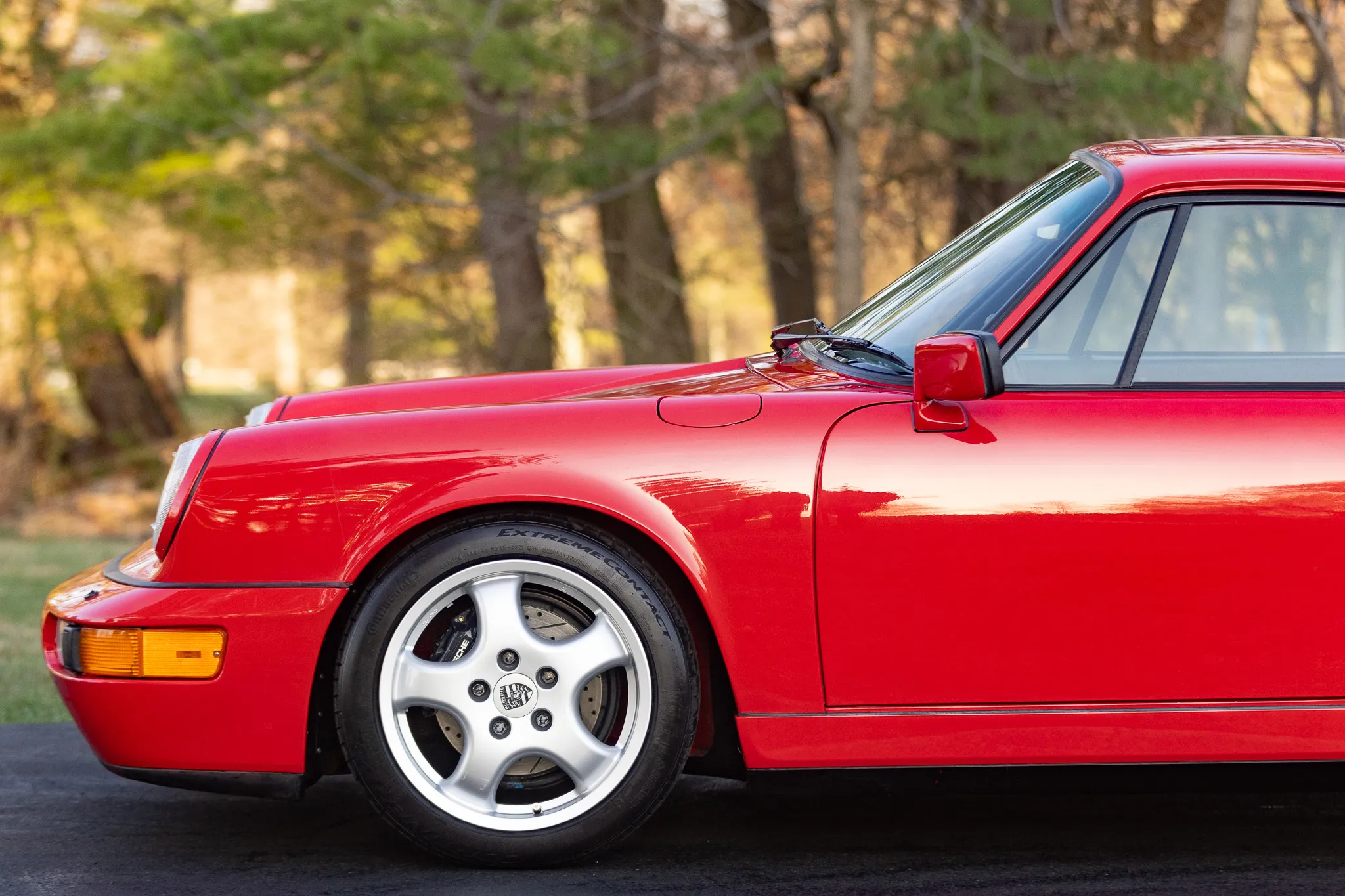 1990 Porsche 911 Carrera 4 Coupe in Guards Red