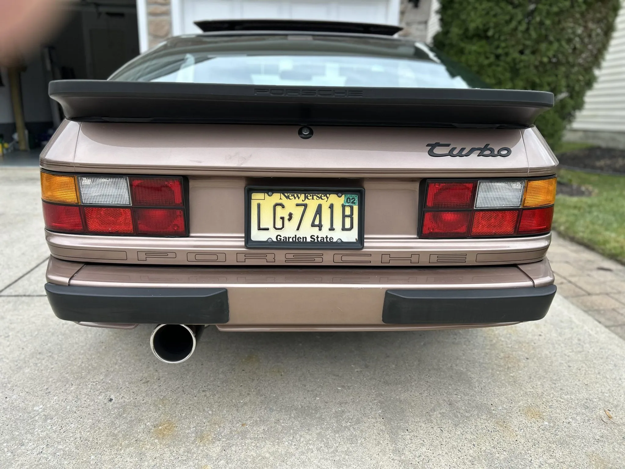 1987 Porsche 944 Turbo in Nougat Brown Metallic