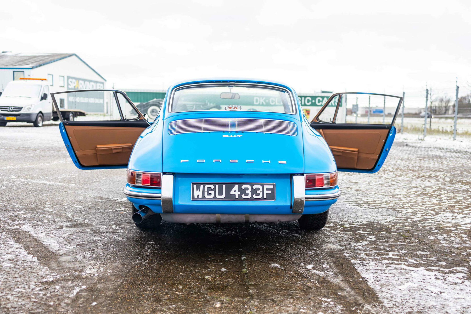 1968 Porsche 911 T in Sky Blue
