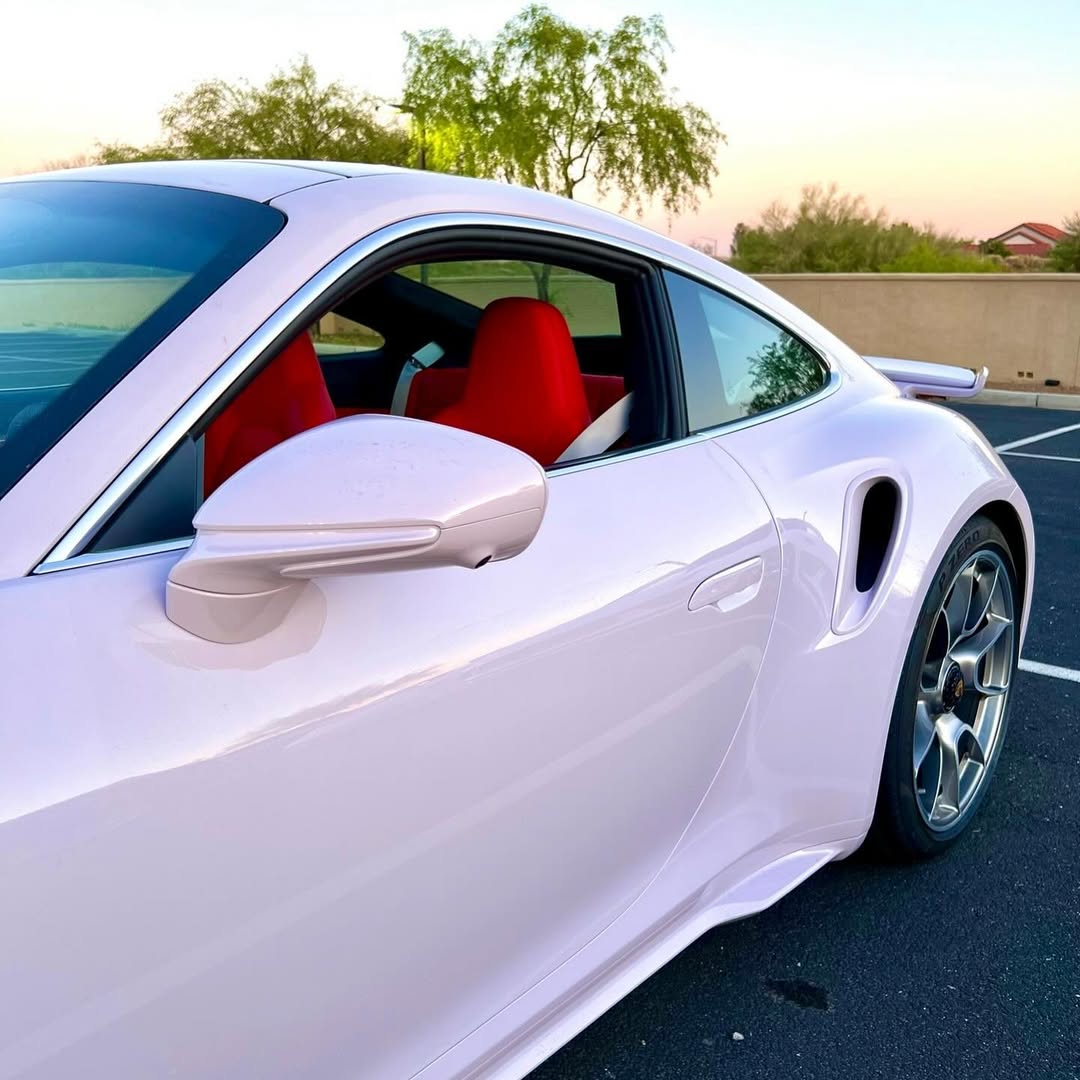 2024 Porsche 911 Turbo S Coupe in Moon Gem
