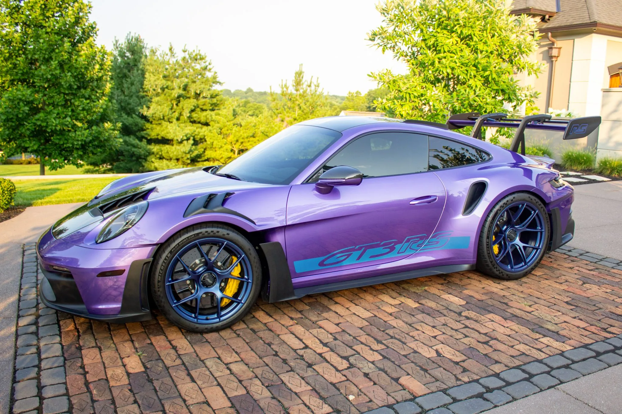 2024 Porsche 911 GT3 RS Weissach In Viola Purple Metallic