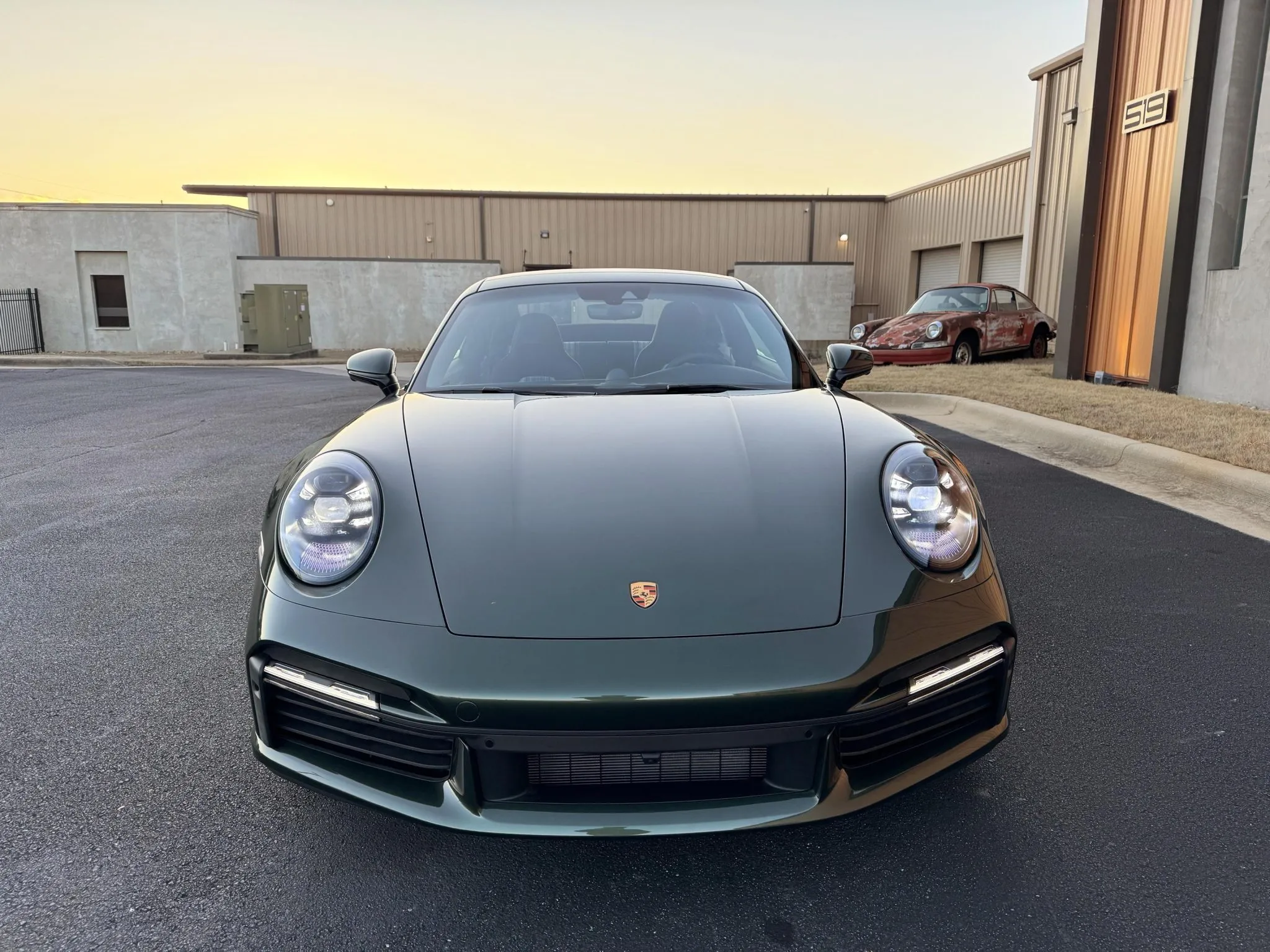 2025 Porsche 911 Turbo 50 Years in Oak Green Metallic