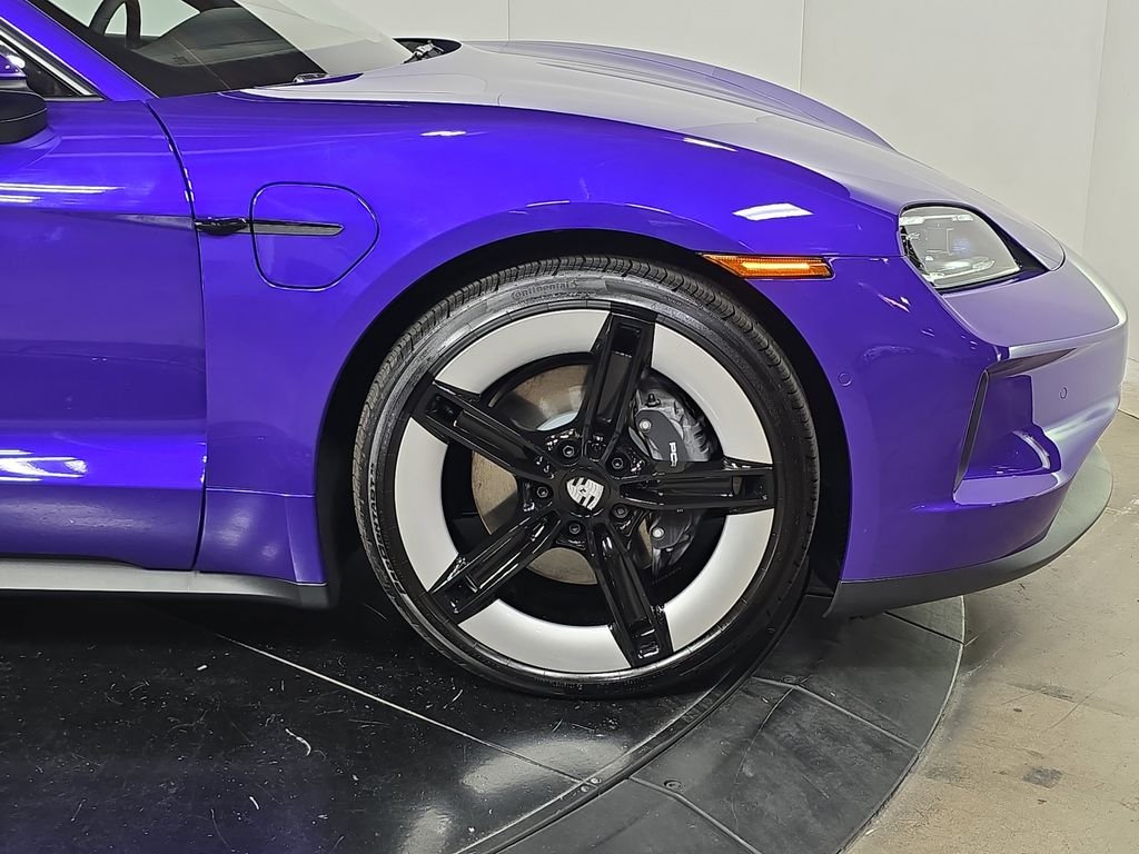 2026 Porsche Taycan 4 in Purple Sky Metallic