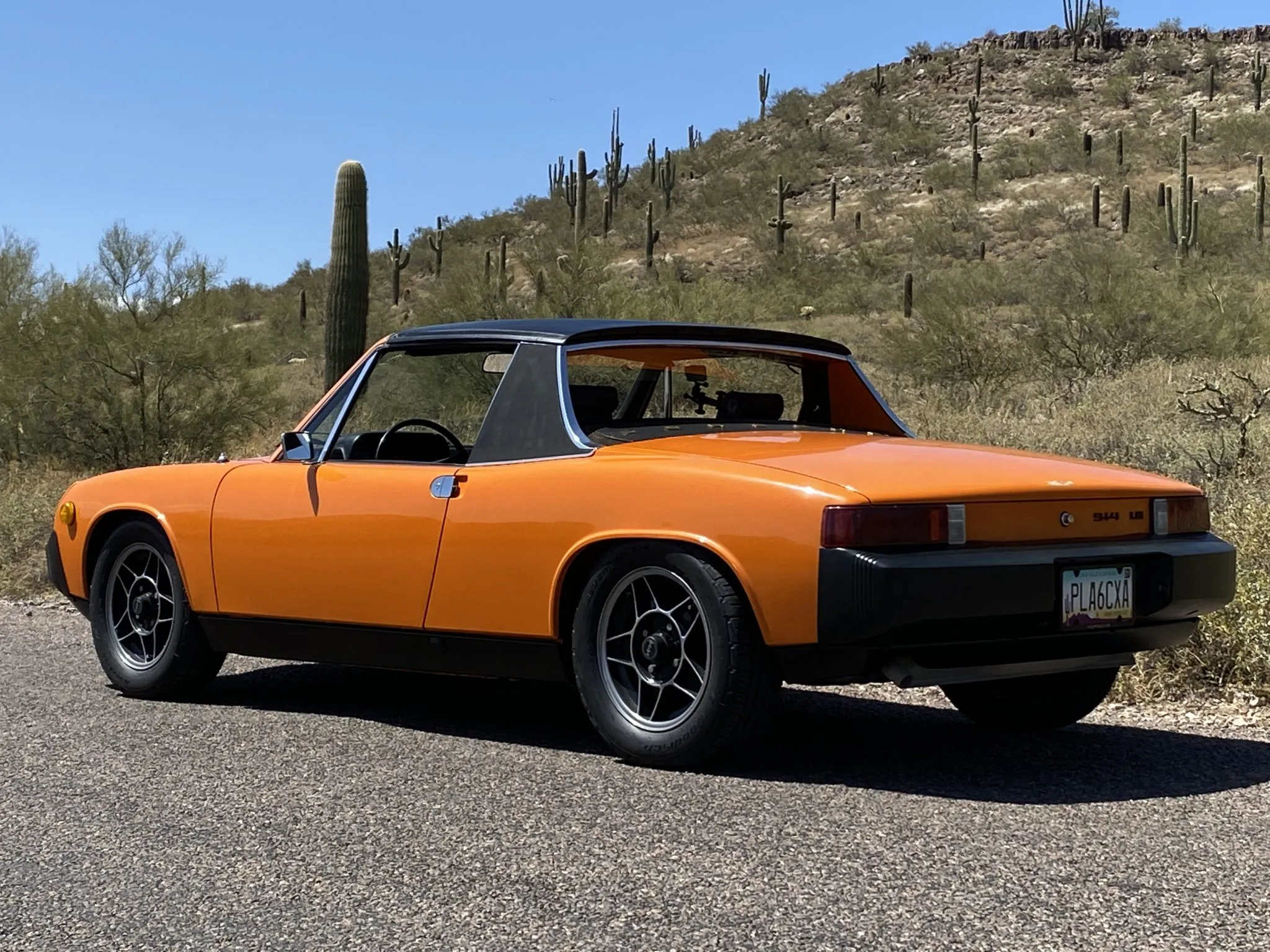 1975 Porsche 914 in Nepal Orange