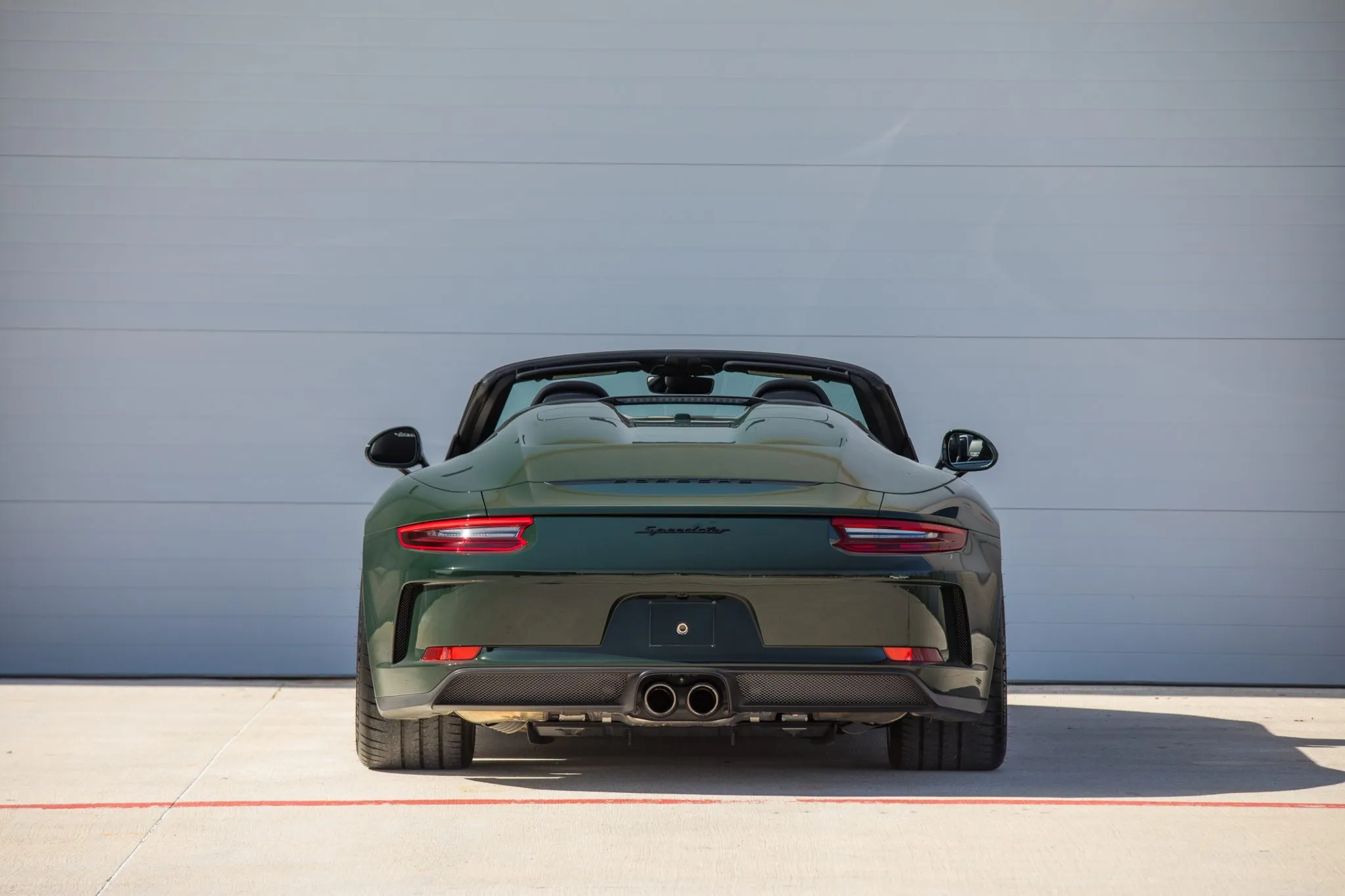 2019 Porsche 911 Speedster in Brewster Green