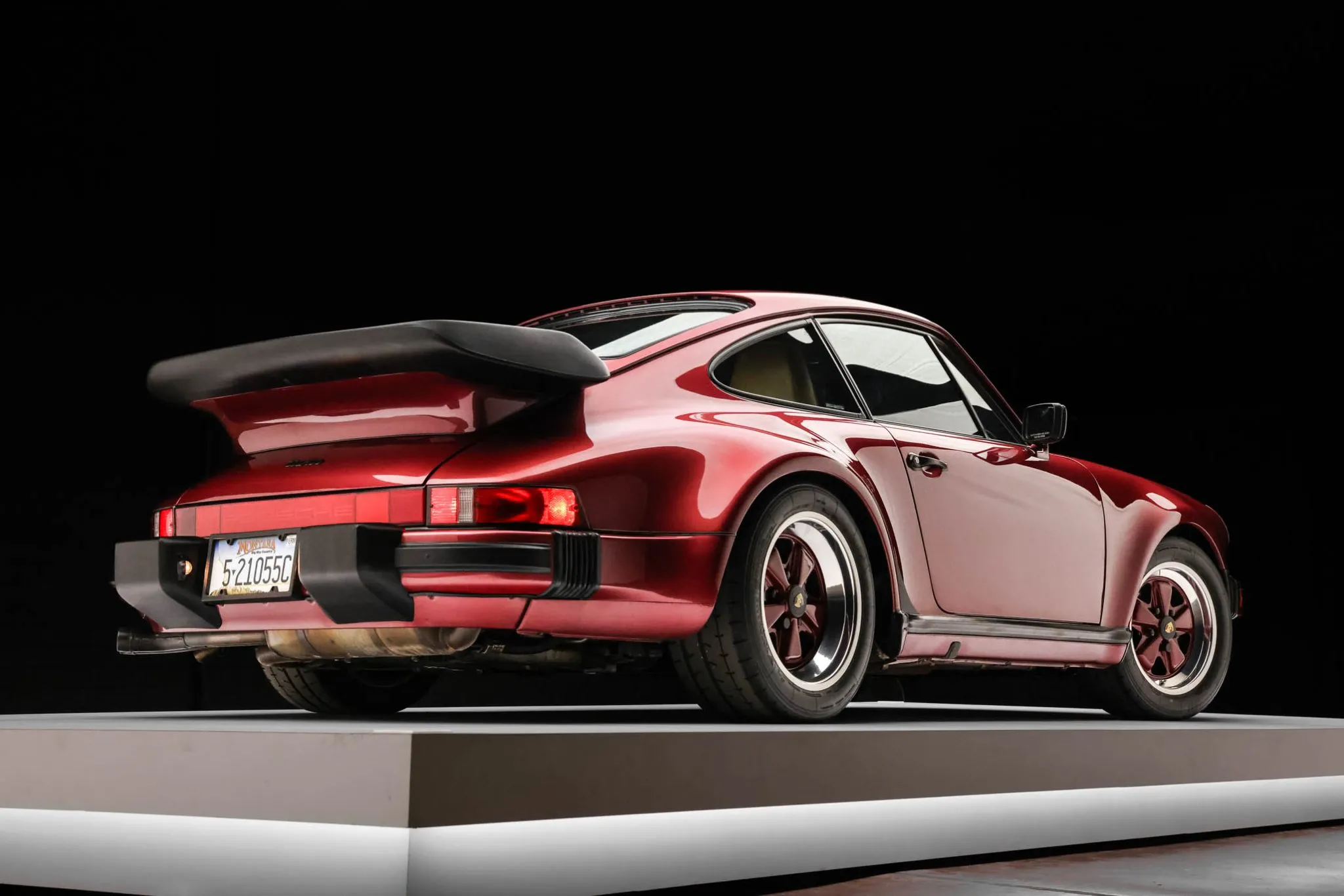 1989 Porsche 911 Turbo Coupe In Velvet Red Metallic