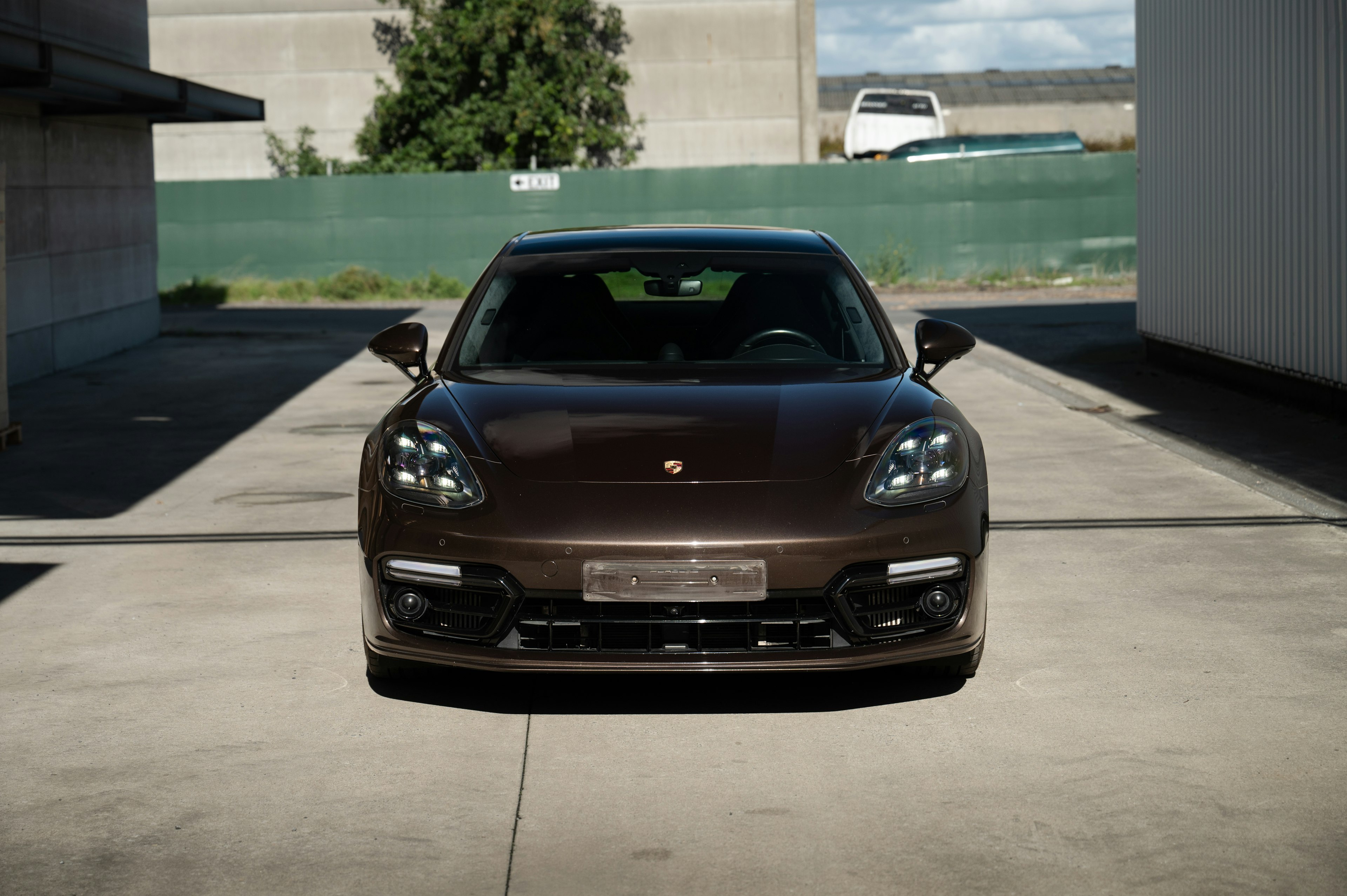 2018 Porsche Panamera Turbo S E-Hybrid in Ristretto Brown Metallic