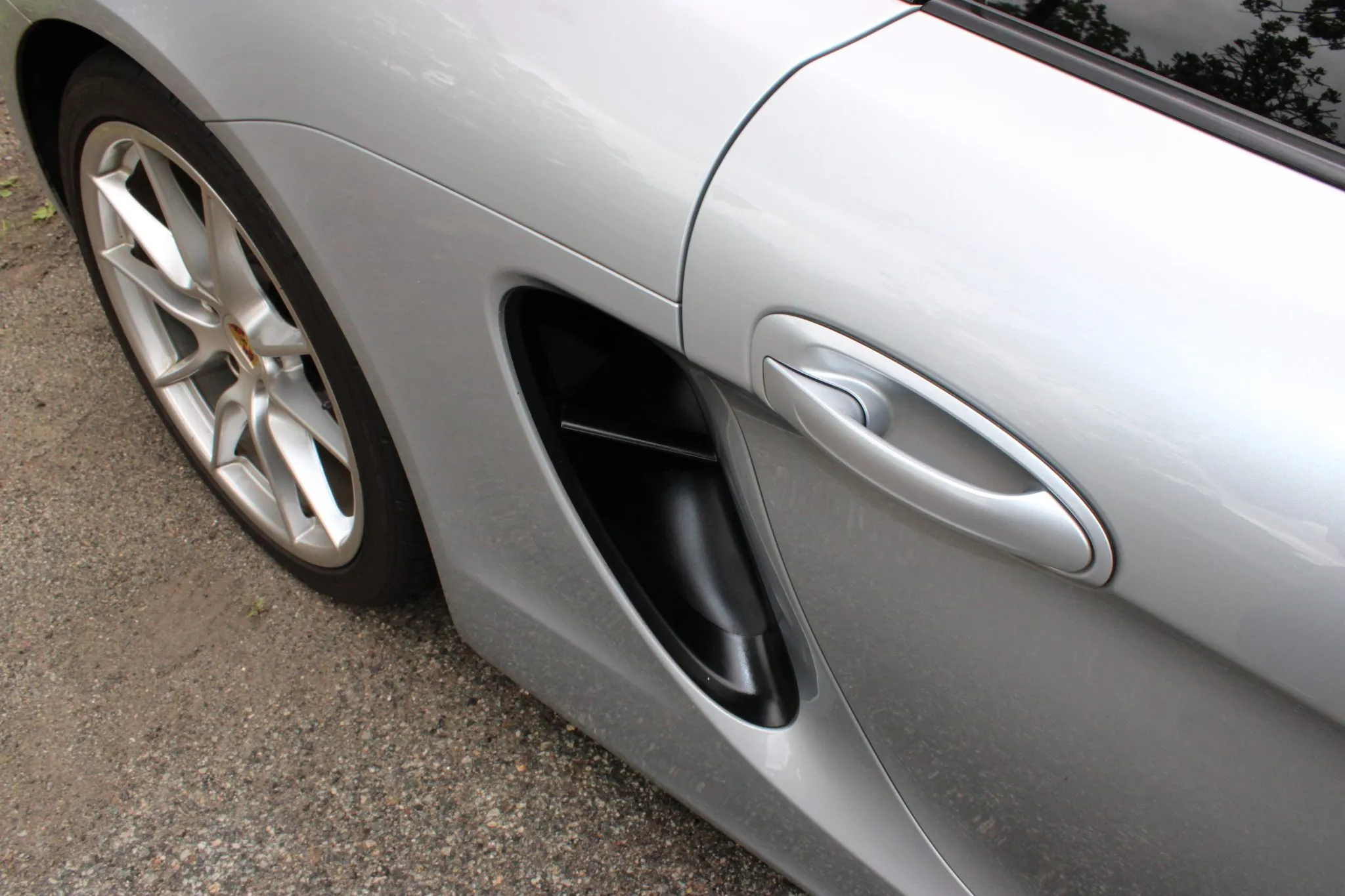 2014 Porsche Cayman S in Rhodium Silver Metallic