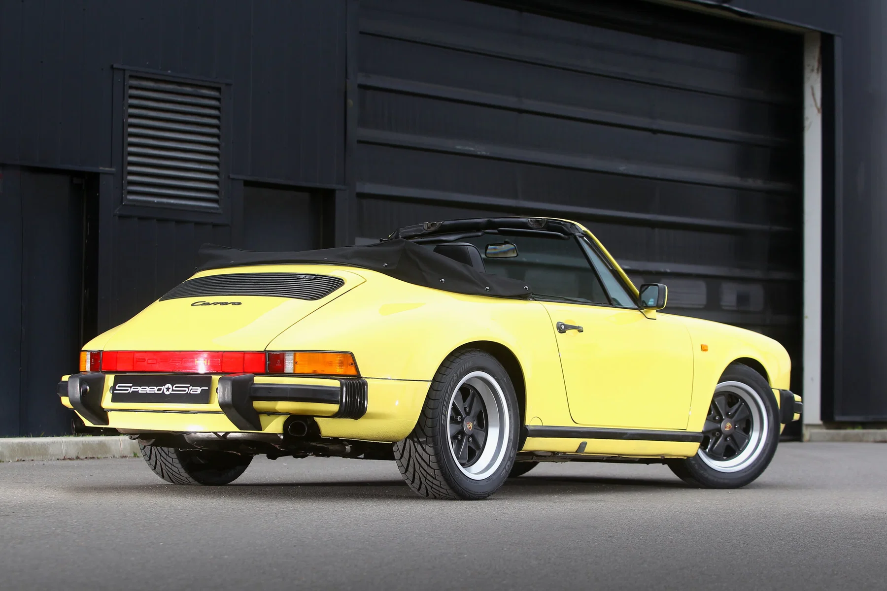 1987 Porsche 911 Carrera 3.2 Cabriolet in Lime Yellow