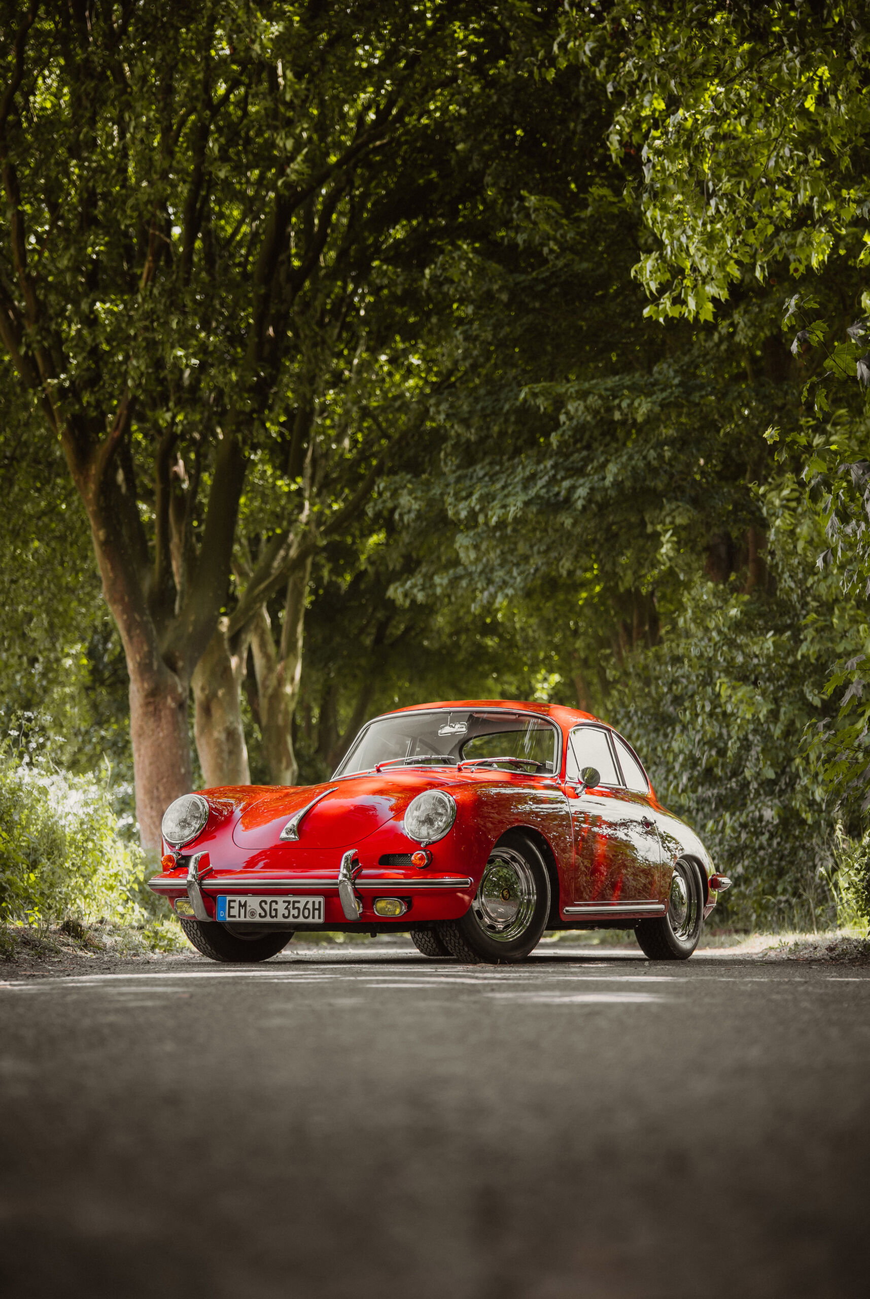 1964 Porsche 356 C 2000 GS Carrera 2 In Signal Red