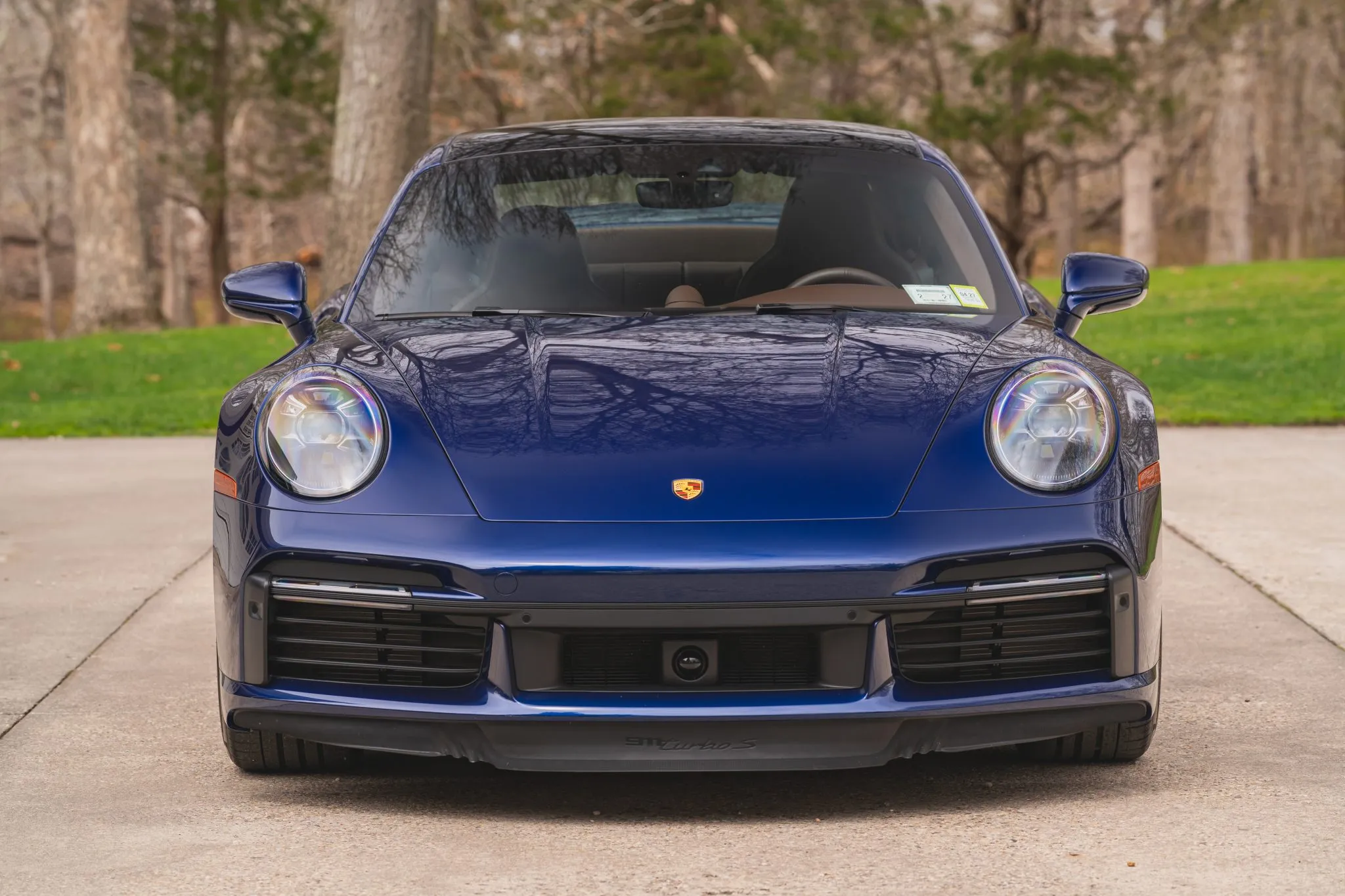 2023 Porsche 911 Turbo S Coupe in Gentian Blue Metallic