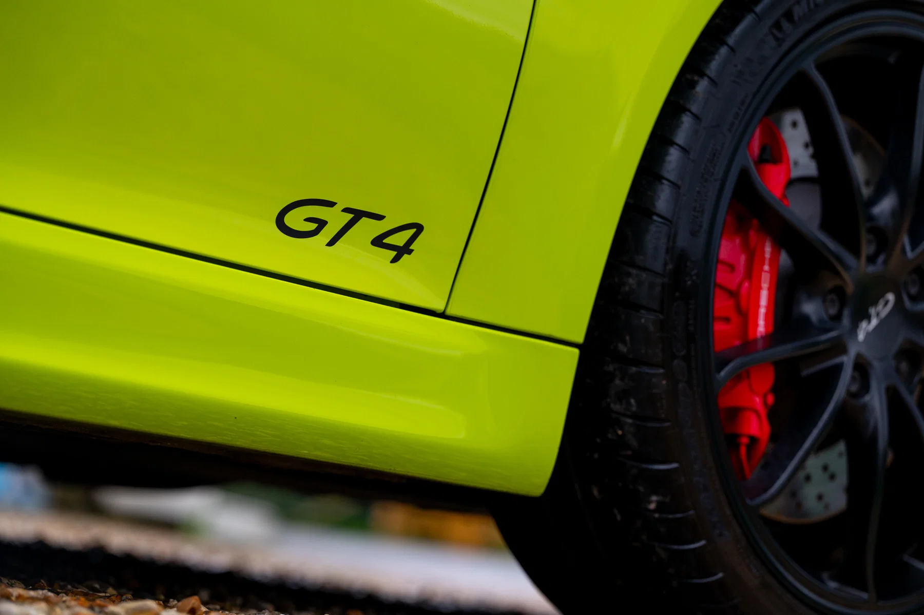 2016 Porsche Cayman GT4 in Birch Green