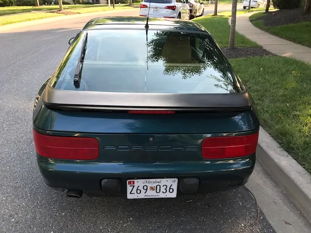 1993 Porsche 968 Coupe in Amazonas Green Metallic