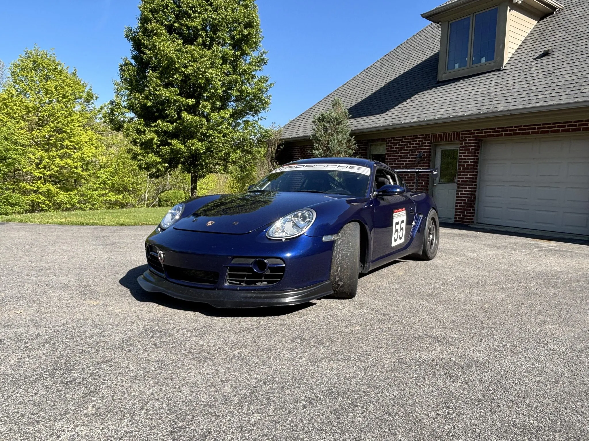 2006 Porsche Cayman S in Lapis Blue Metallic