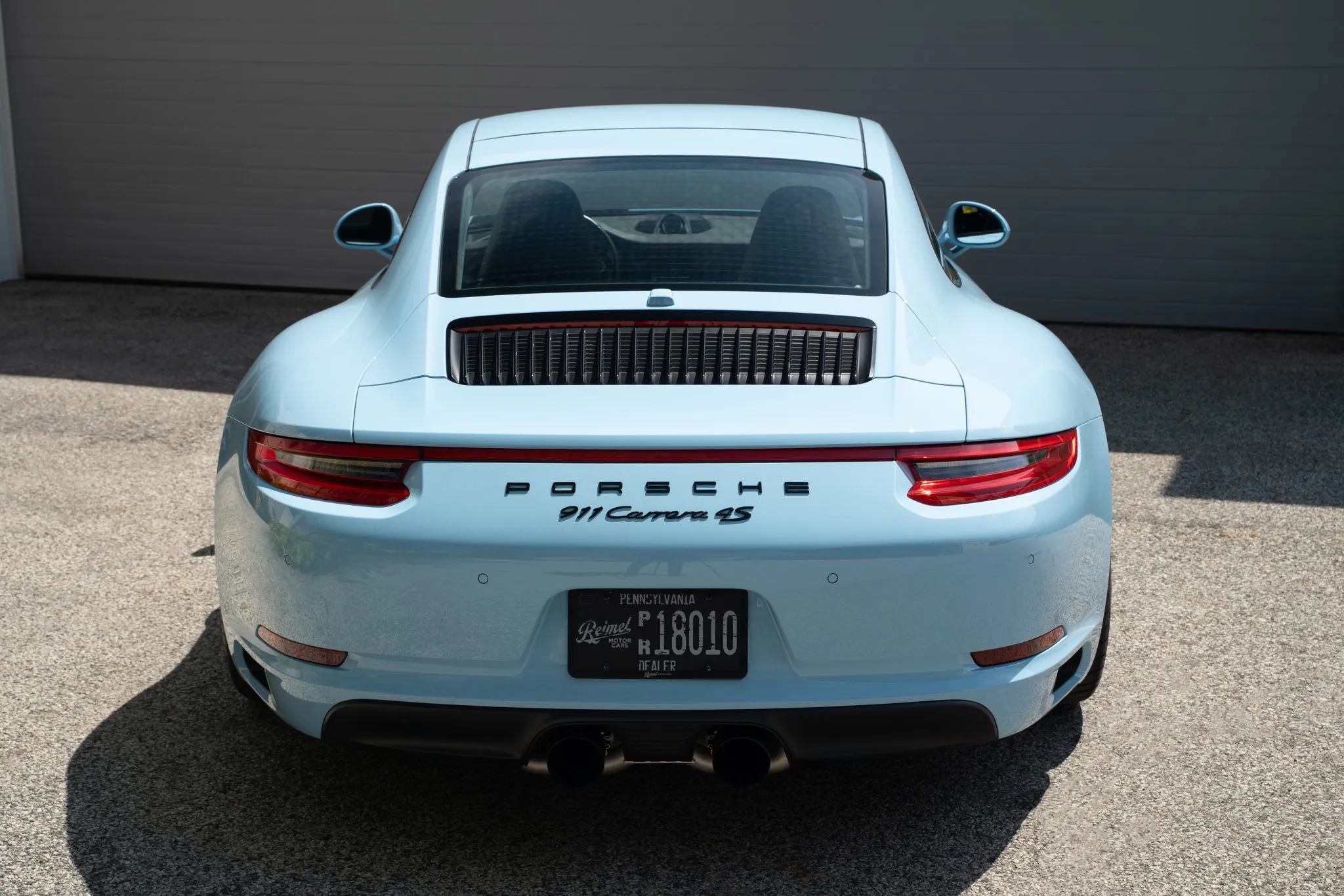 2018 Porsche 911 Carrera 4S Coupe in Gulf Blue