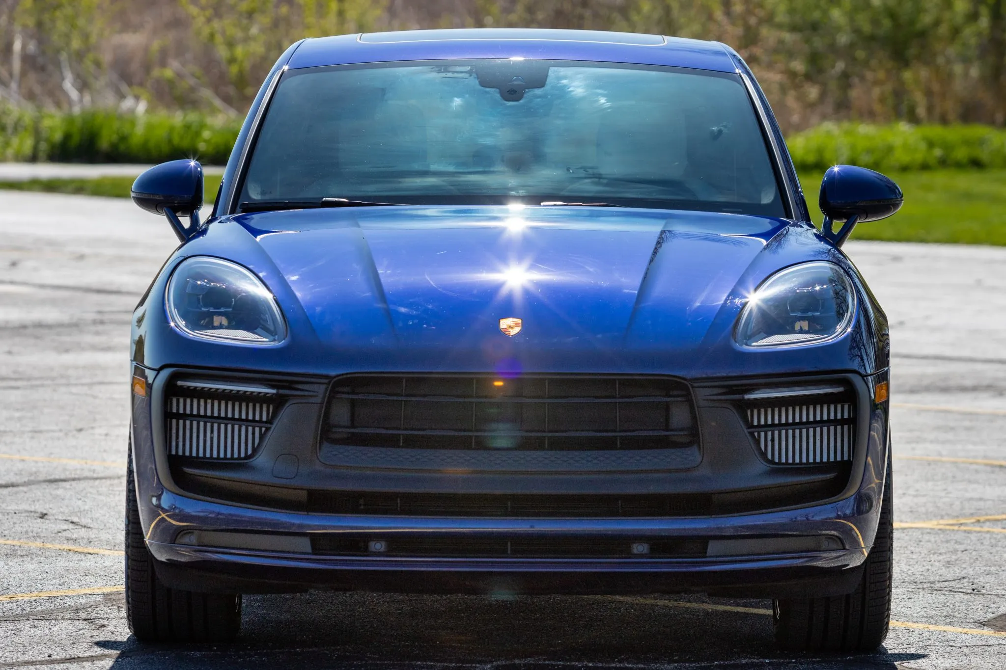 2022 Porsche Macan GTS in Gentian Blue Metallic