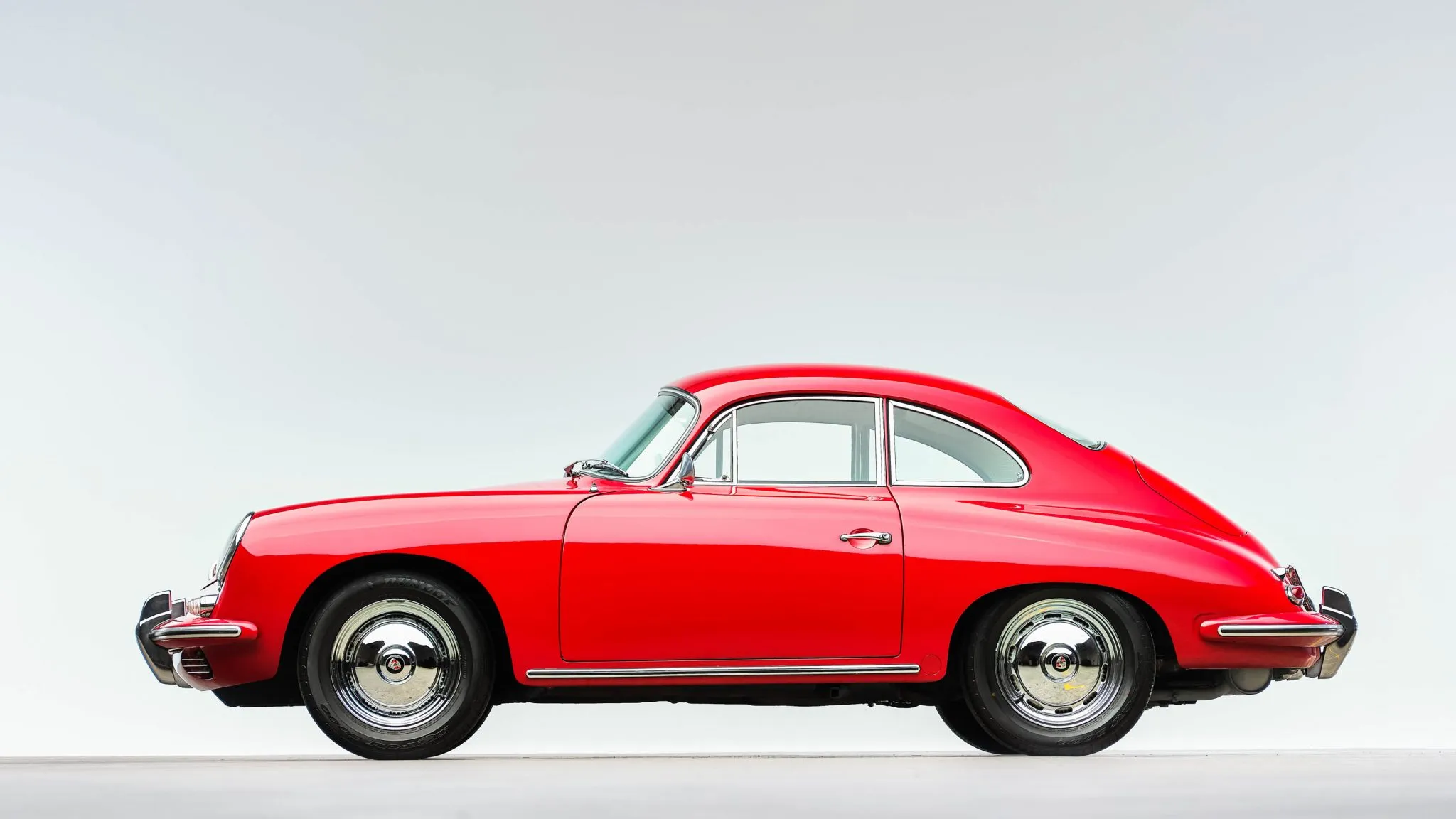 1961 Porsche 356B in Ruby Red