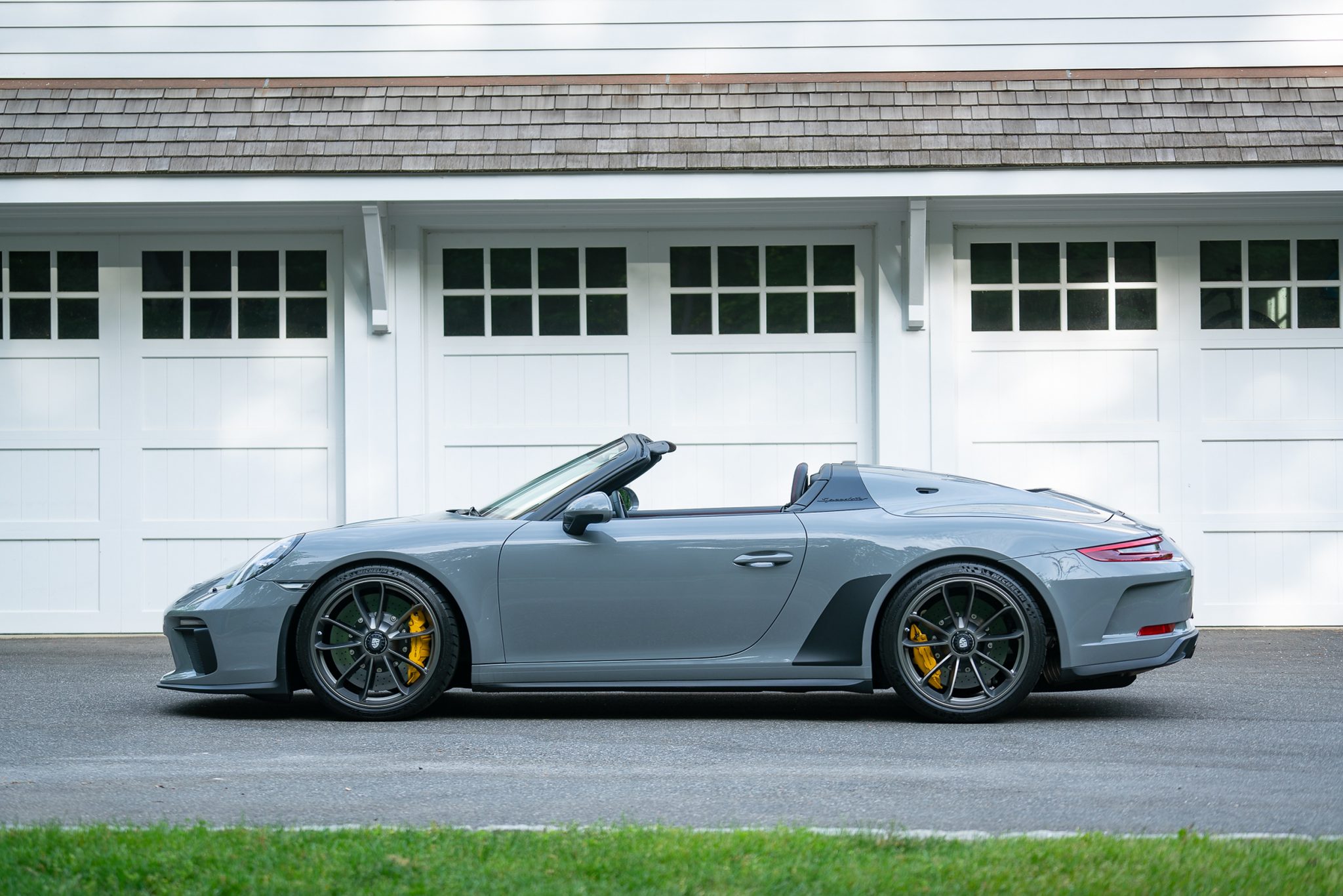 2019 Porsche 911 Speedster in Nardo Grey