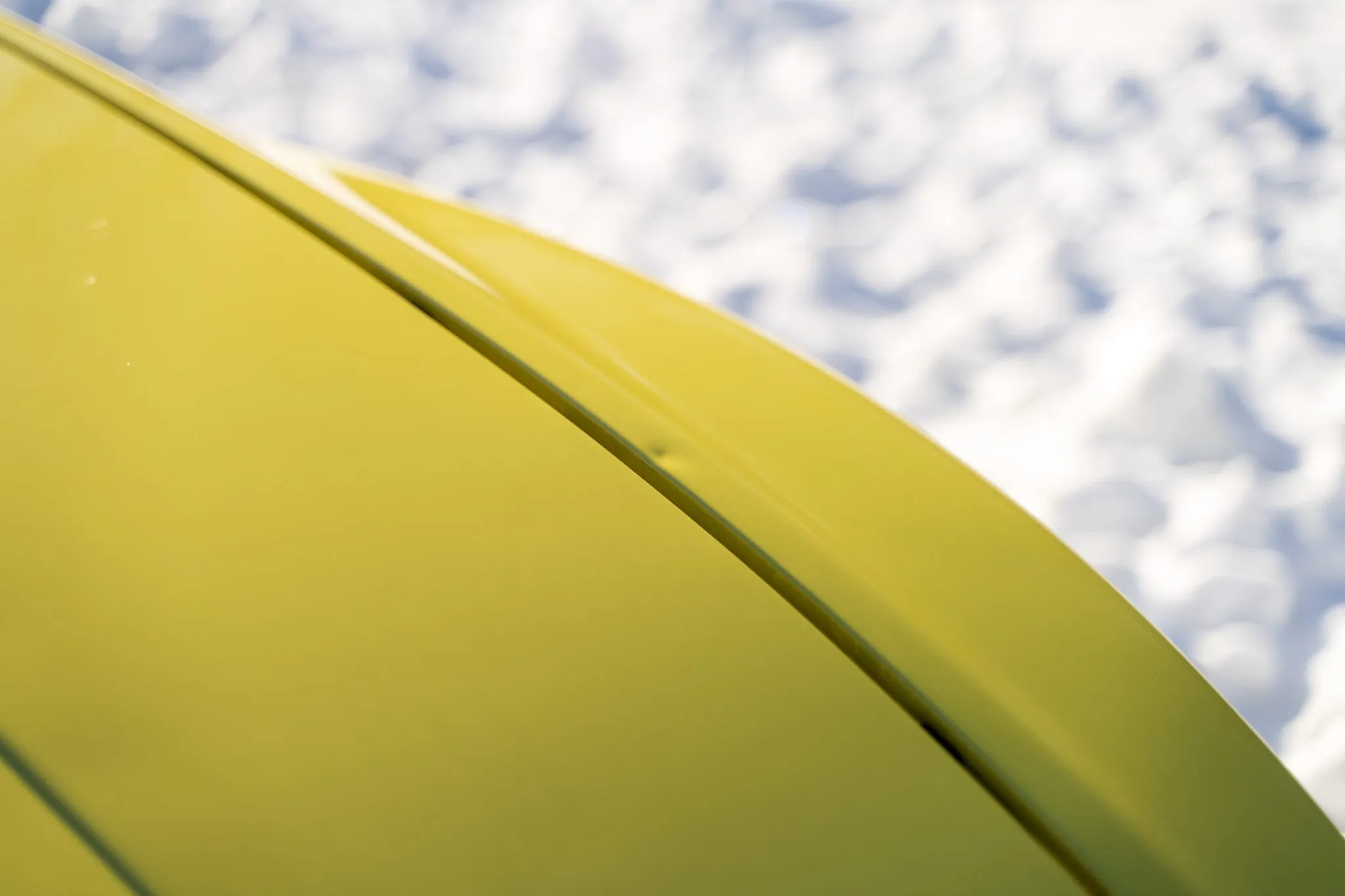 1987 Porsche 944 Turbo in Lemon Yellow