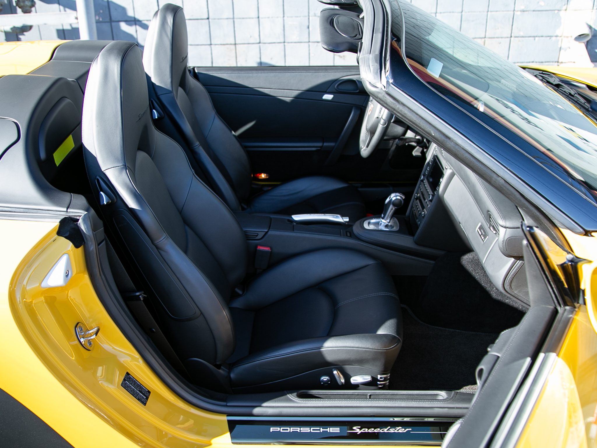 2011 Porsche 911 Speedster In Speed Yellow