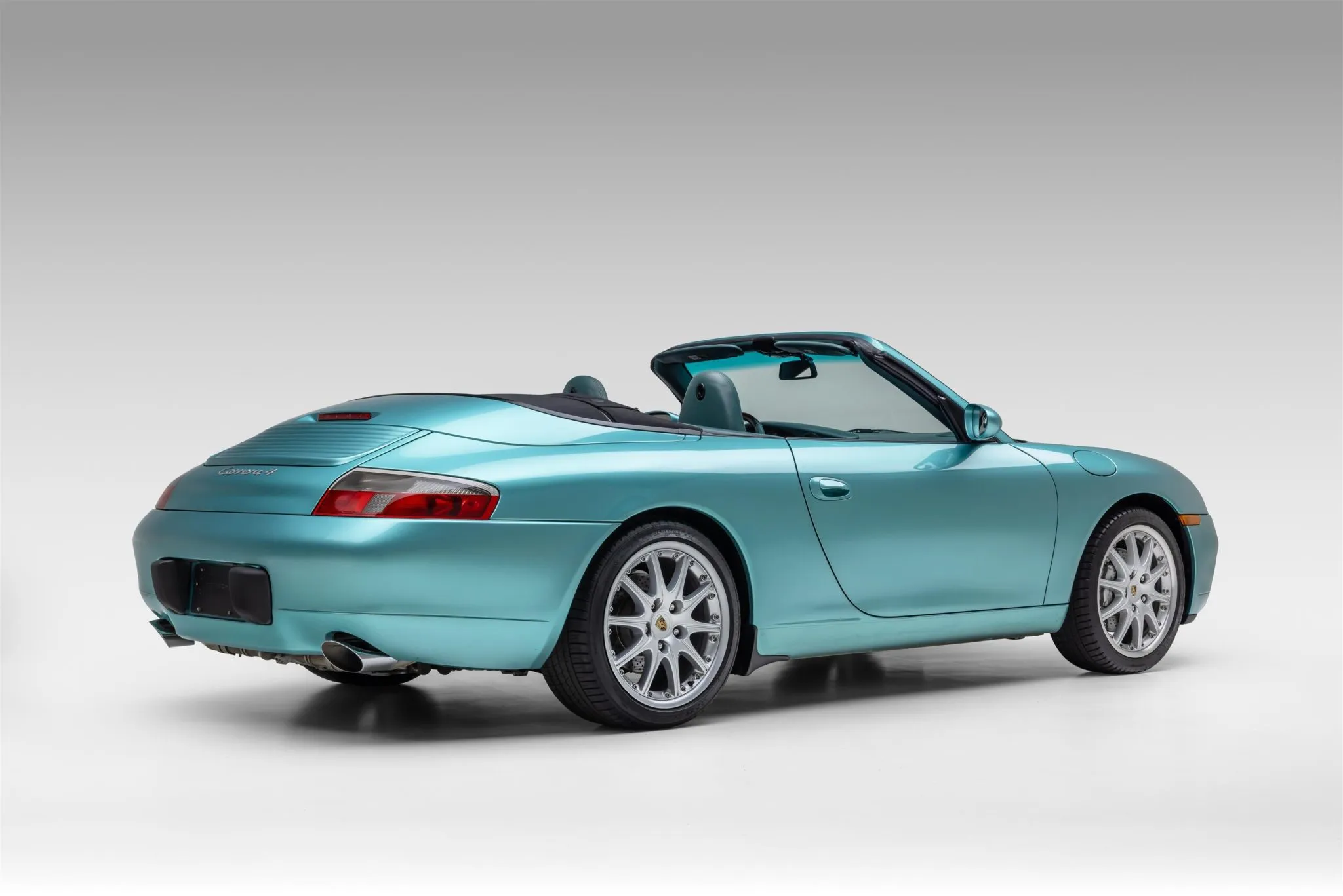 2000 Porsche 911 Carrera 4 Cabriolet in Ocean Jade Metallic