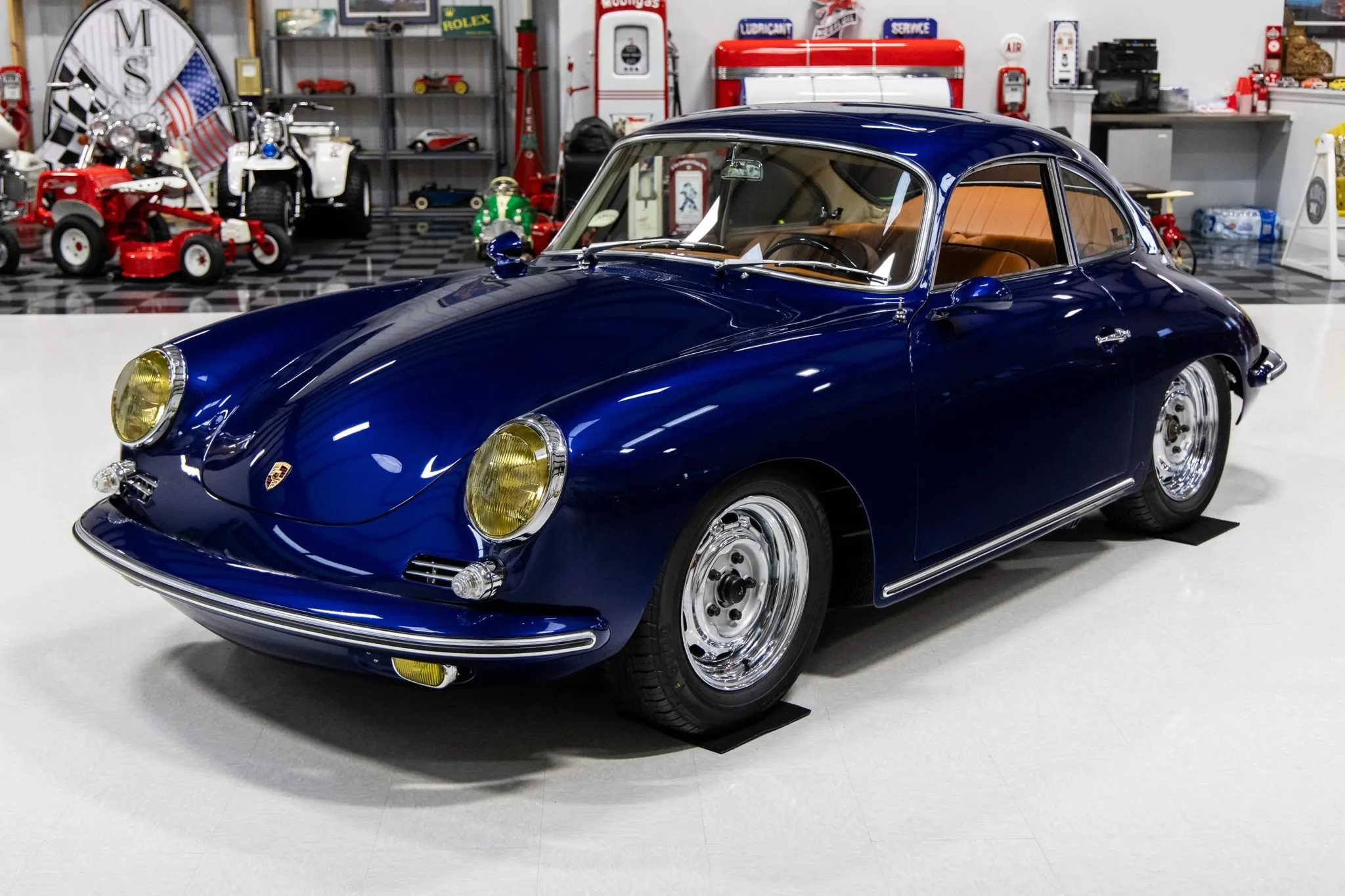 1964 Porsche 356C Coupe in Iris Blue Metallic
