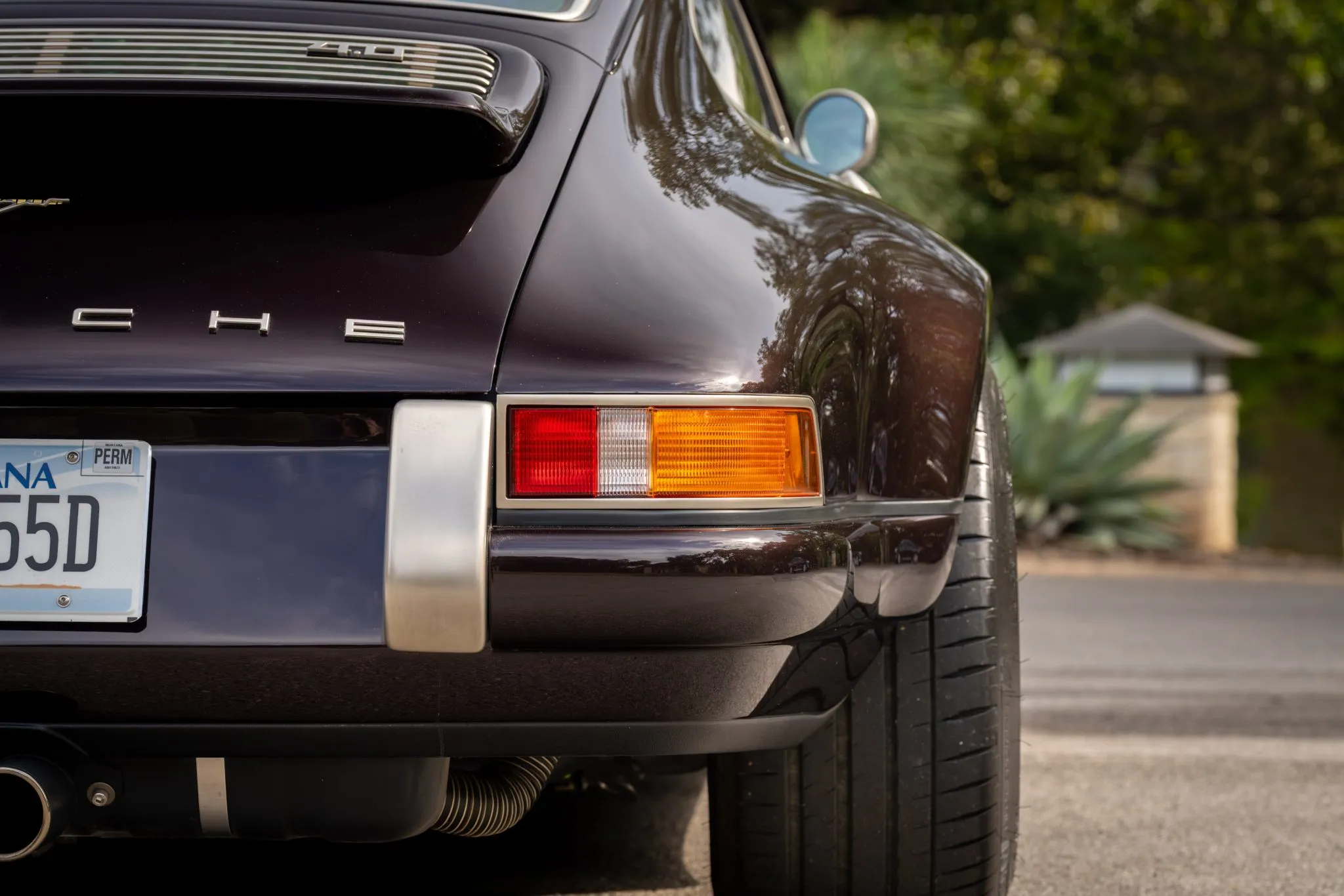 1990 Porsche 911 Carrera 2 Coupe in Aubergine Metallic