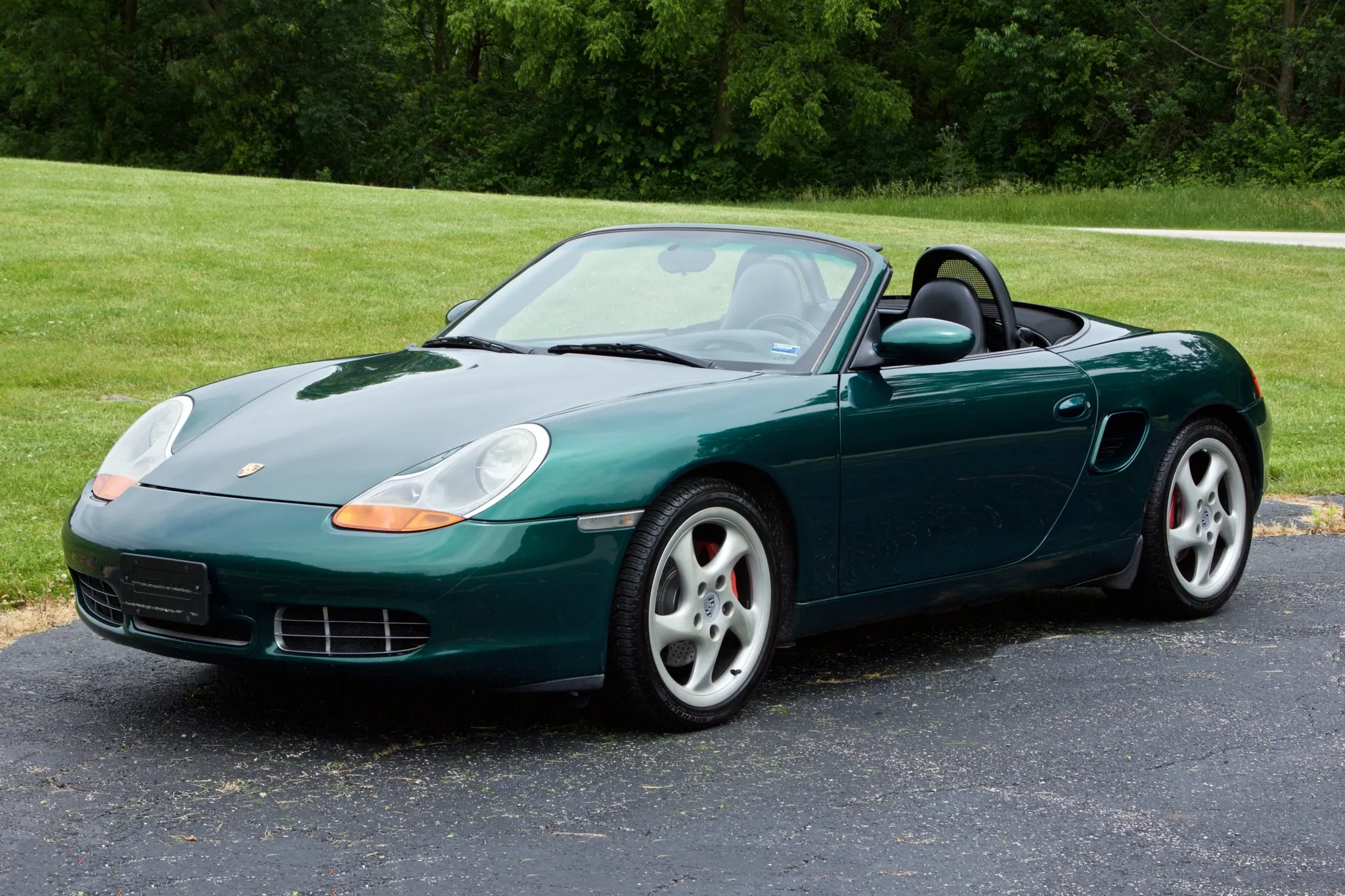 2001 Porsche Boxster S in Rainforest Green Metallic