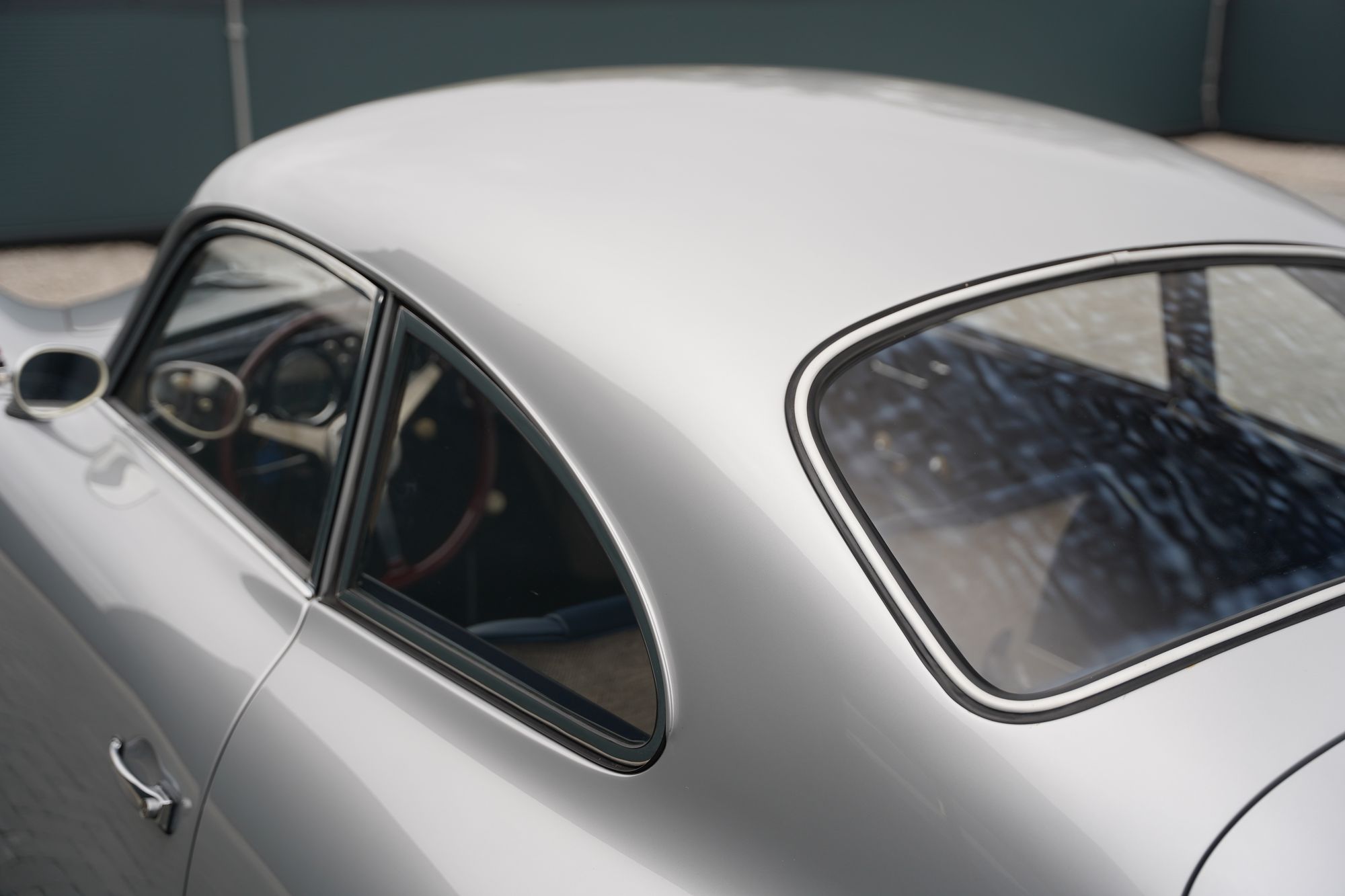 1953 Porsche 356 Pre-A 1500 Super in Fish Silver Grey