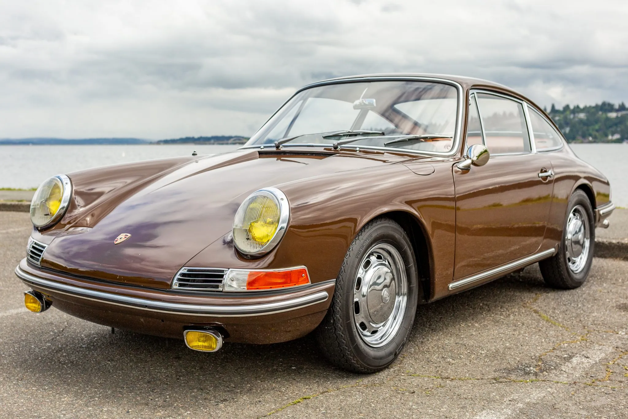 1965 Porsche 911 Coupe In Togo Brown