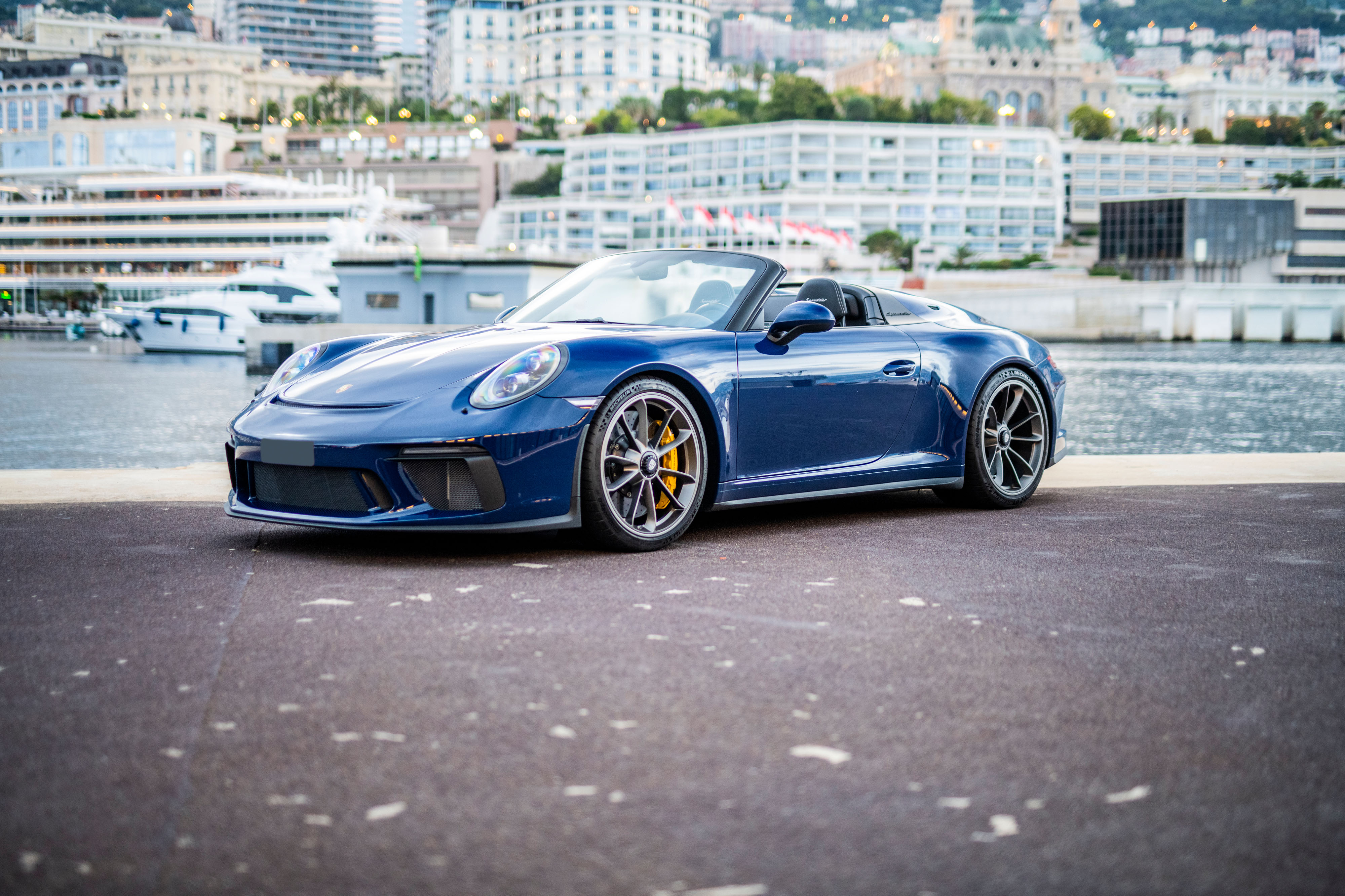 2019 Porsche 911 Speedster in Albert Blue