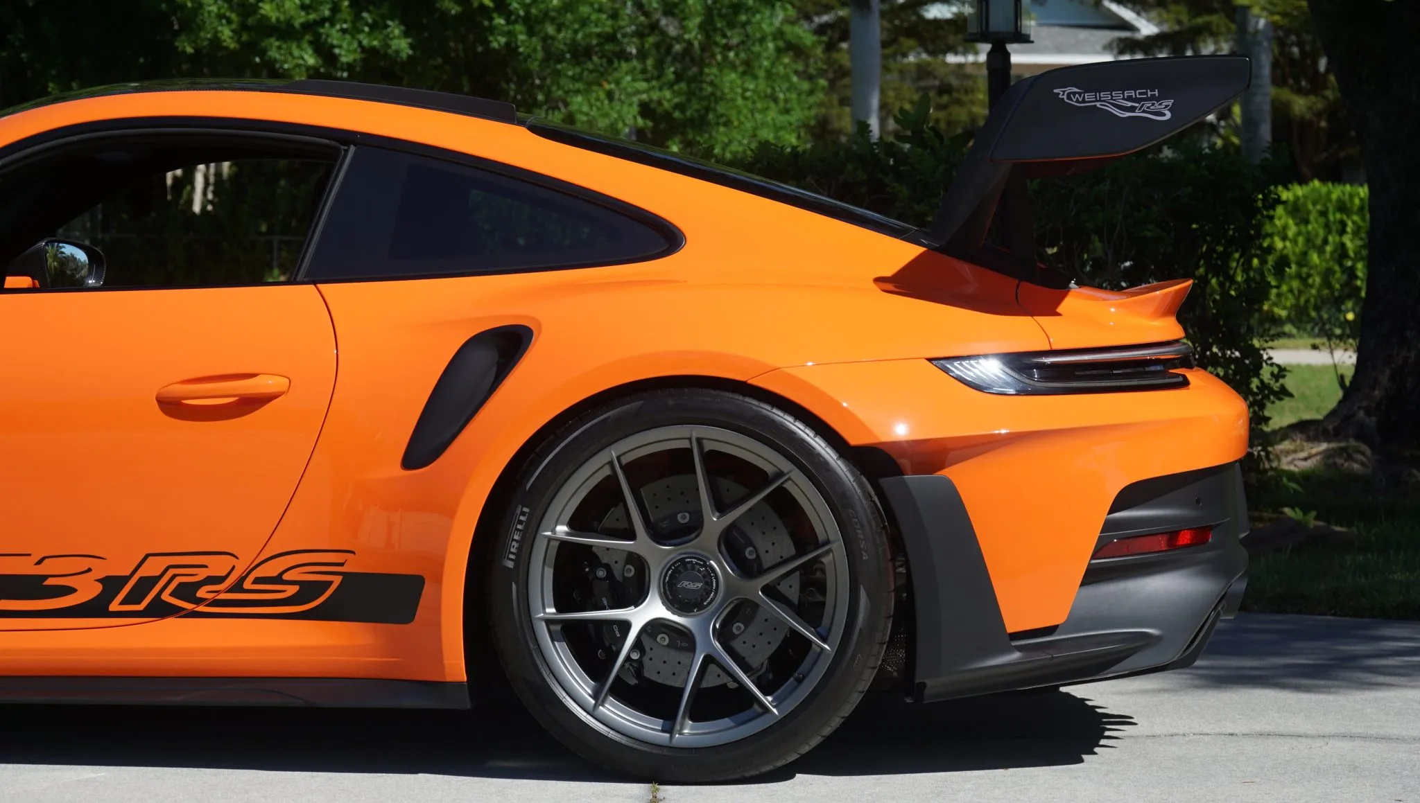 2024 Porsche 911 GT3 RS Weissach in Gulf Orange