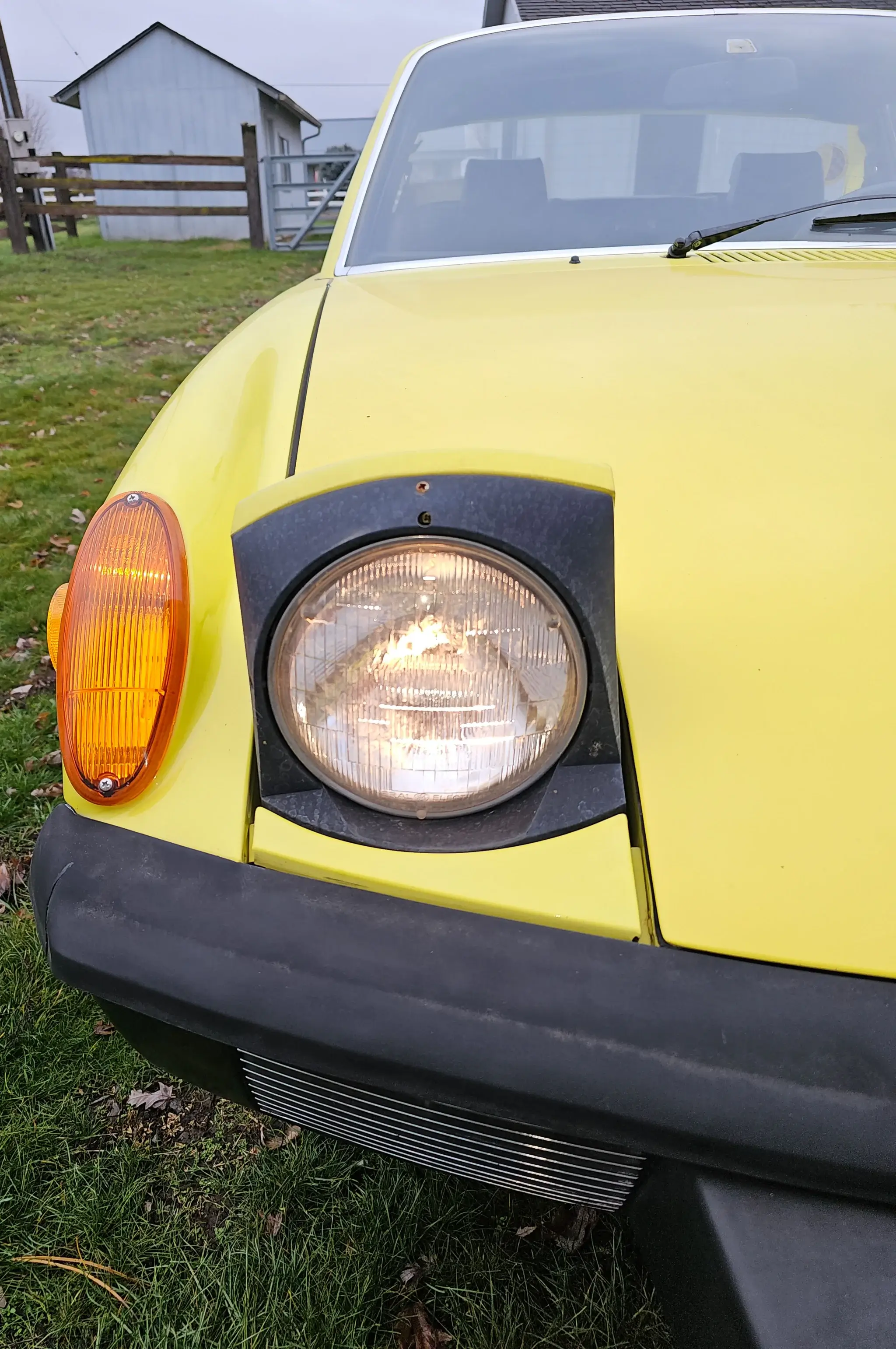 1974 Porsche 914 1.8 in Chrome Yellow