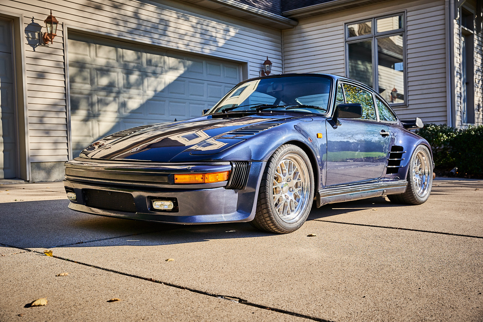 1984 Porsche 911 Turbo Slant Nose Coupe in Royal Blue