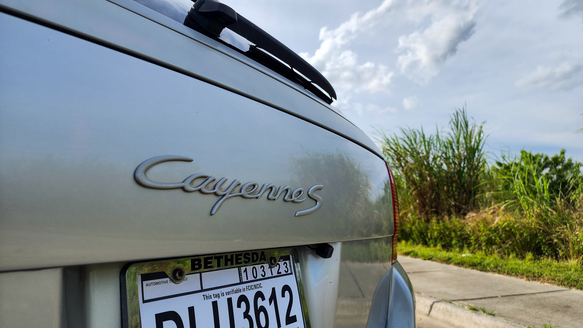 2004 Porsche Cayenne S in Crystal Silver Metallic