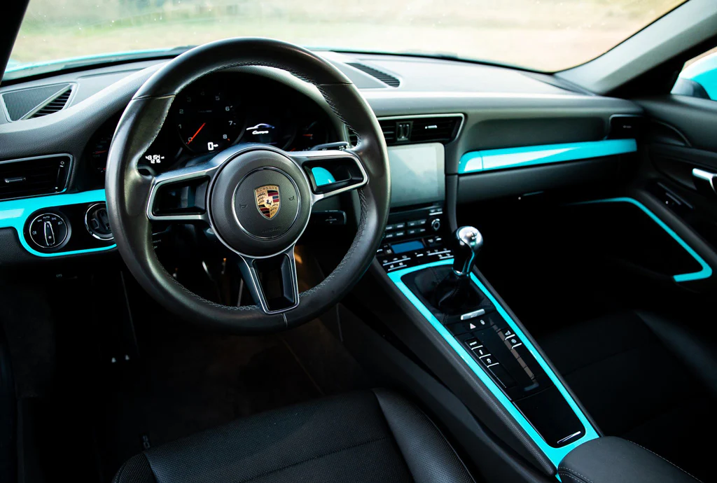 Porsche 911 In Turquoise