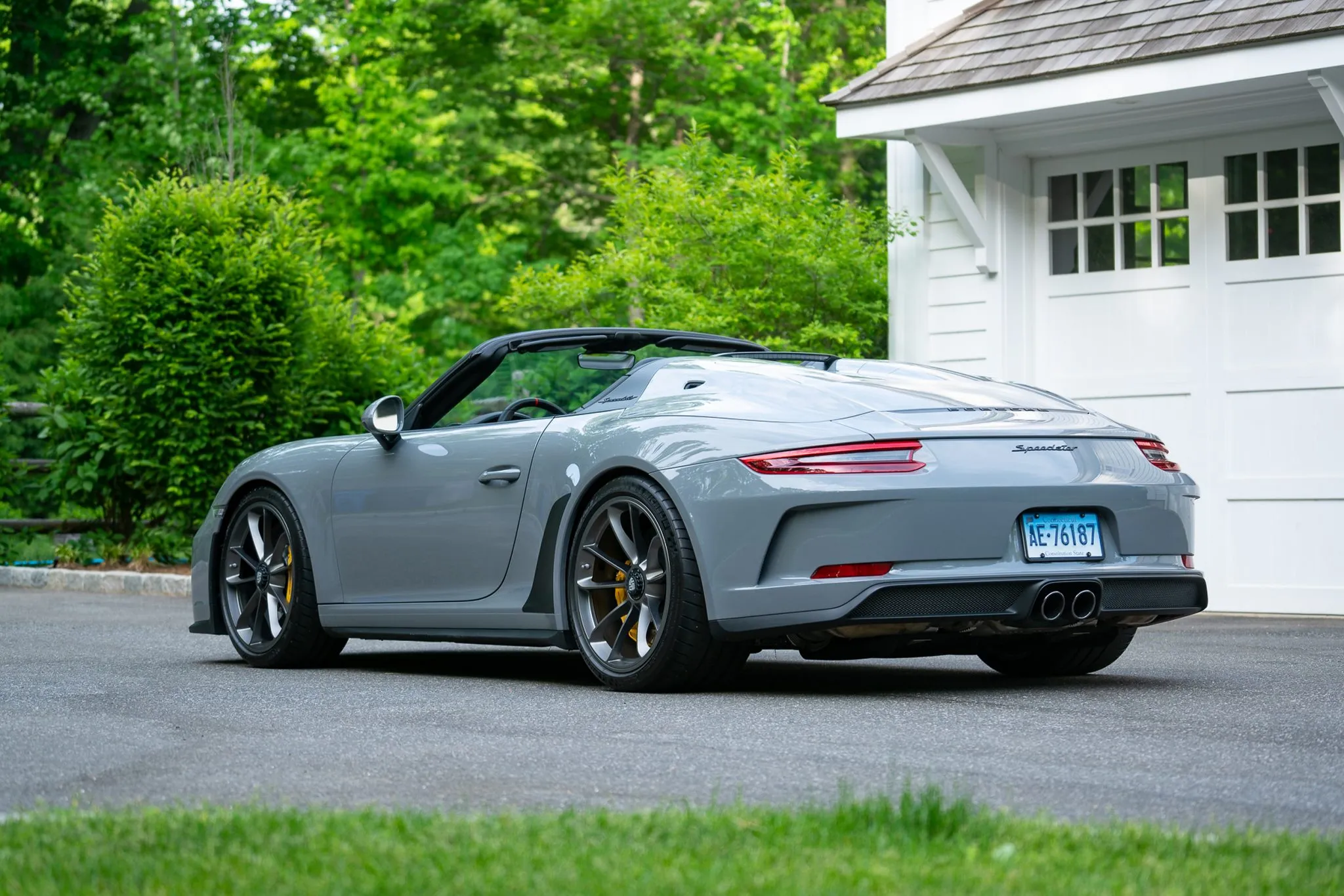 2019 Porsche 911 Speedster in Nardo Grey