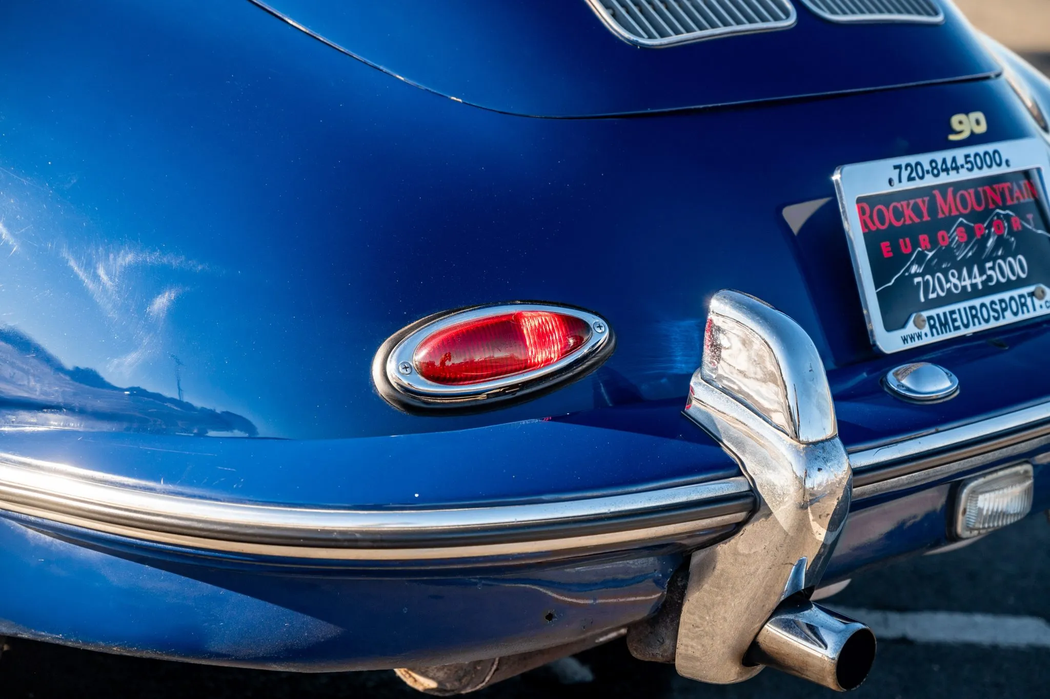 1962 Porsche 356B Super 90 Coupe in Bali Blue
