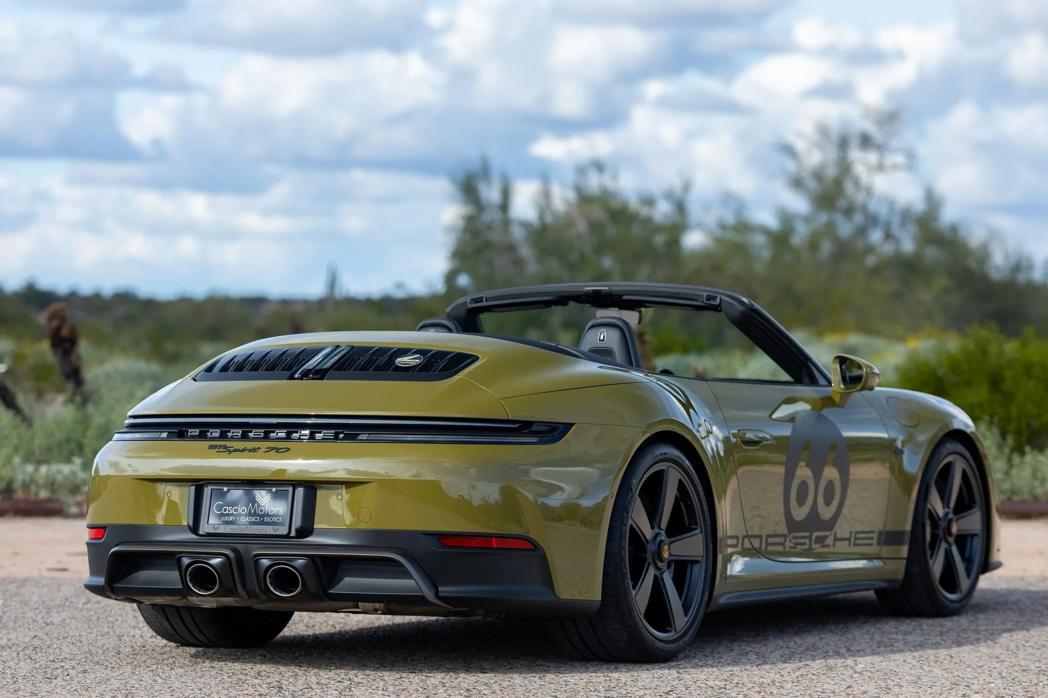 2026 Porsche 911 Spirit 70 in Olive Neo