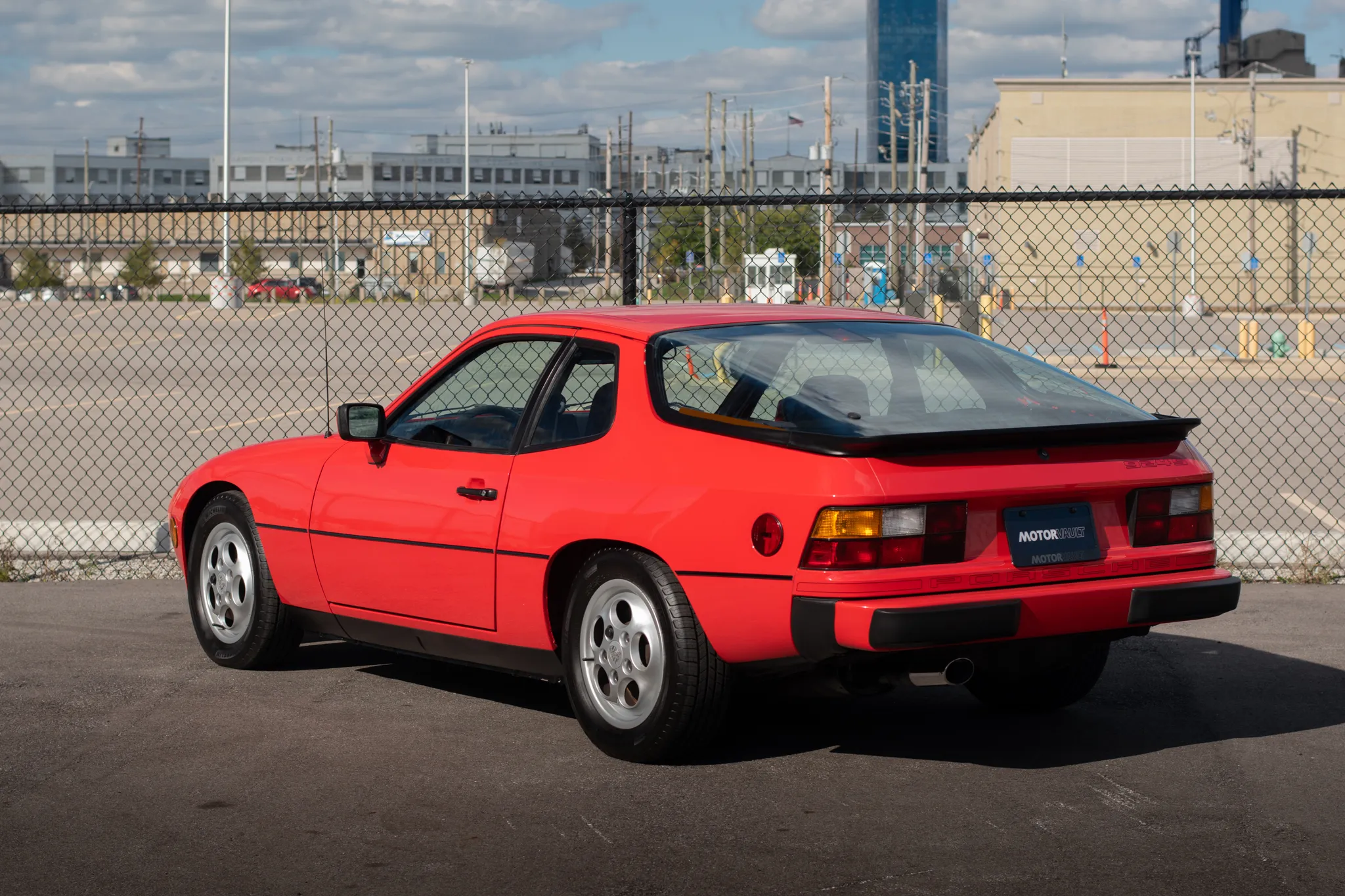 1987 Porsche 924S in Guards Red