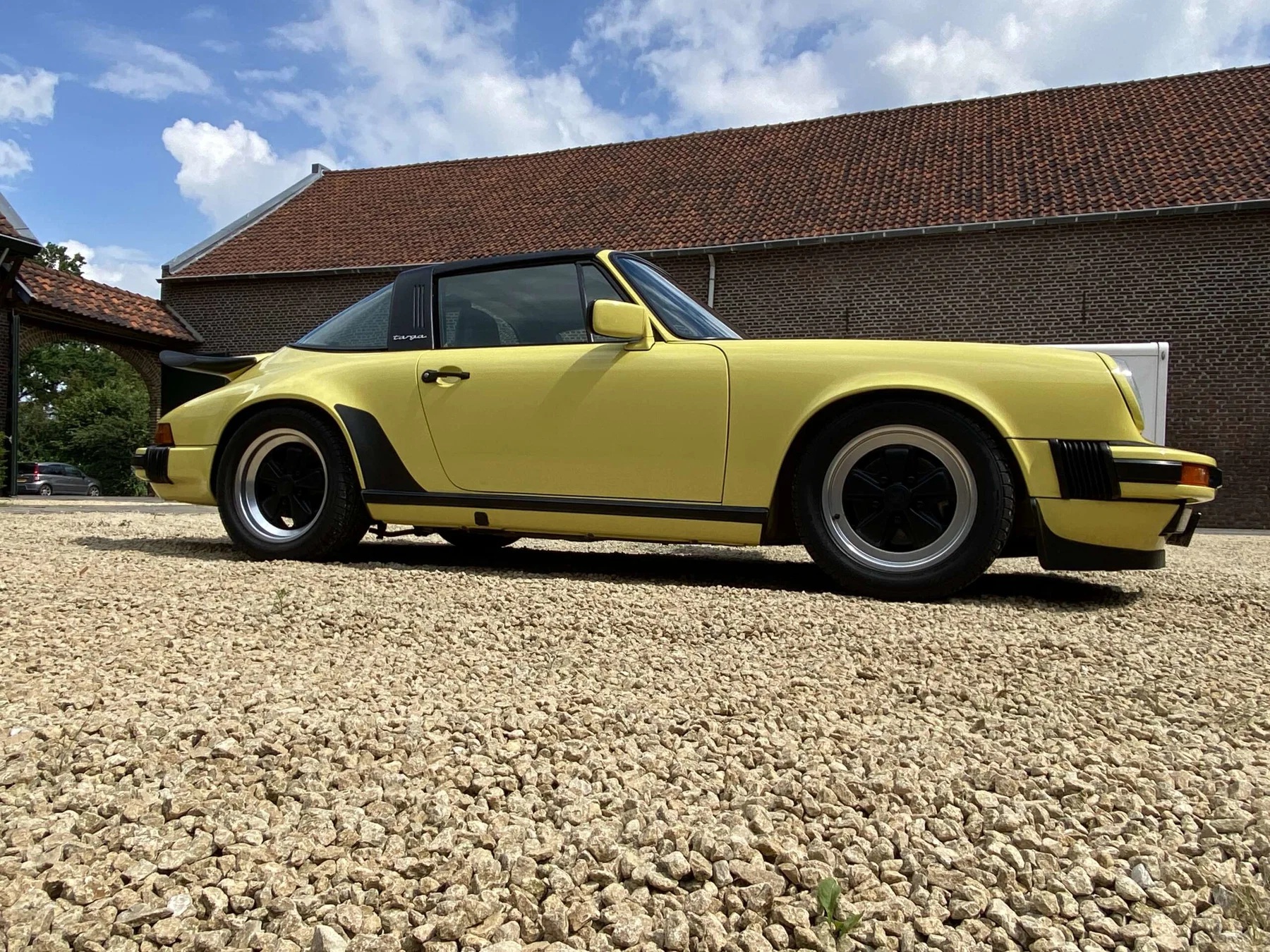 1988 Porsche 911 Targa in Lime Yellow