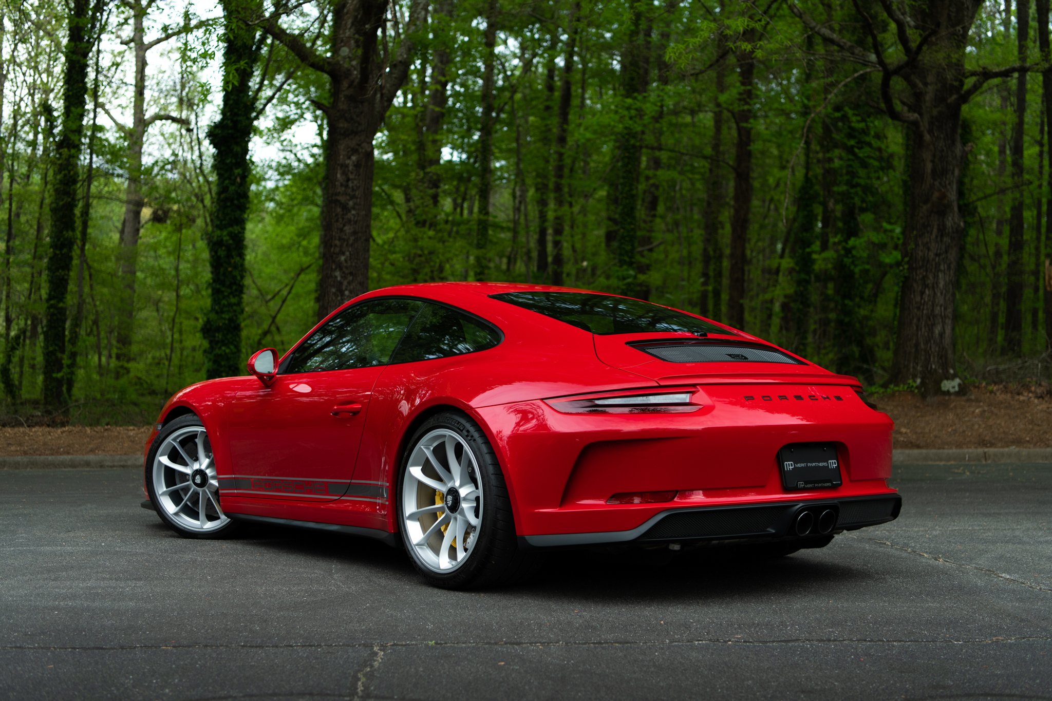 2018 Porsche GT3 Touring in Fire Red