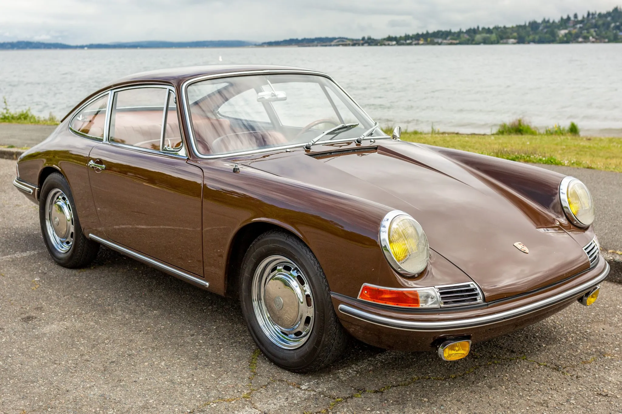 1965 Porsche 911 Coupe In Togo Brown