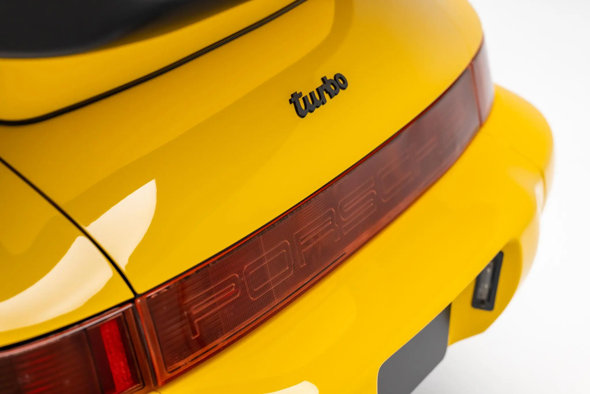 1991 Porsche 911 Turbo in Ferrari Yellow