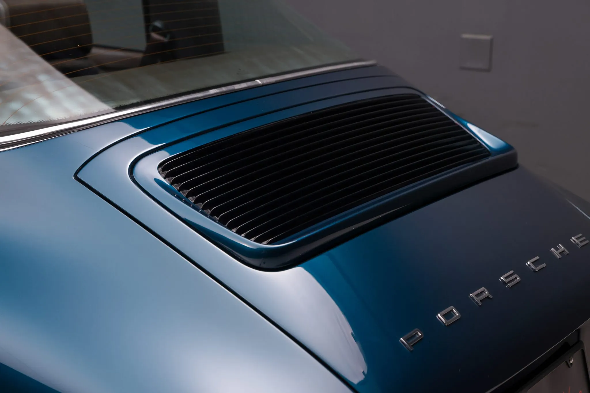 Backdated 1991 Porsche 911 Carrera 2 Targa in Amazonas Green Metallic