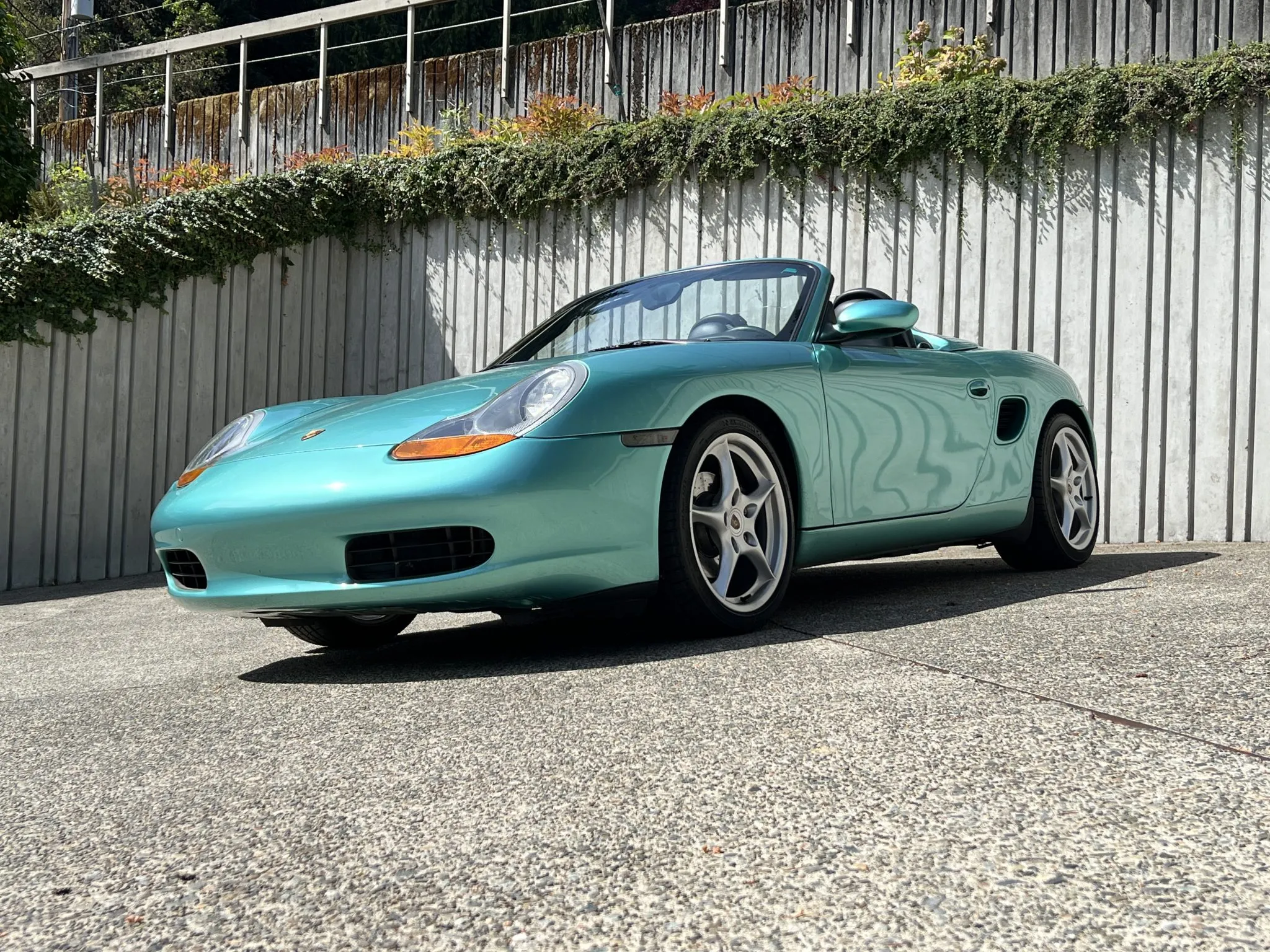 1999 Porsche Boxster in Ocean Jade Metallic