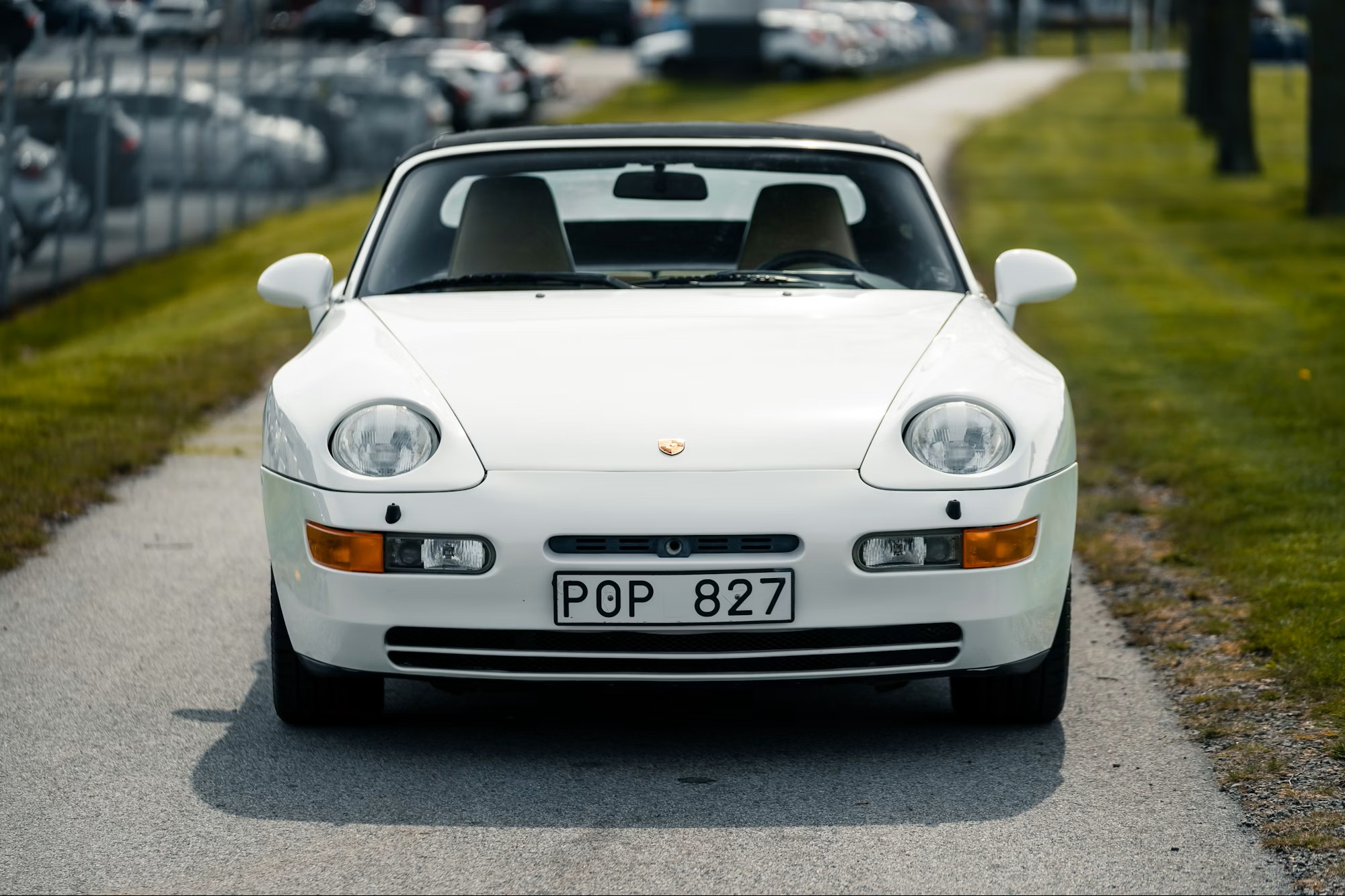 1992 Porsche 968 Cabriolet in White