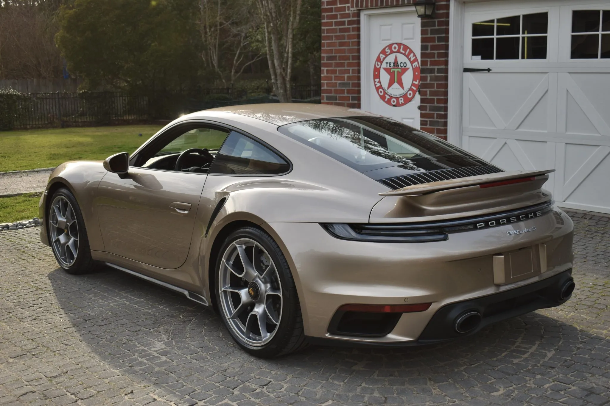 2024 Porsche 911 Turbo S Coupe in Palladium Metallic